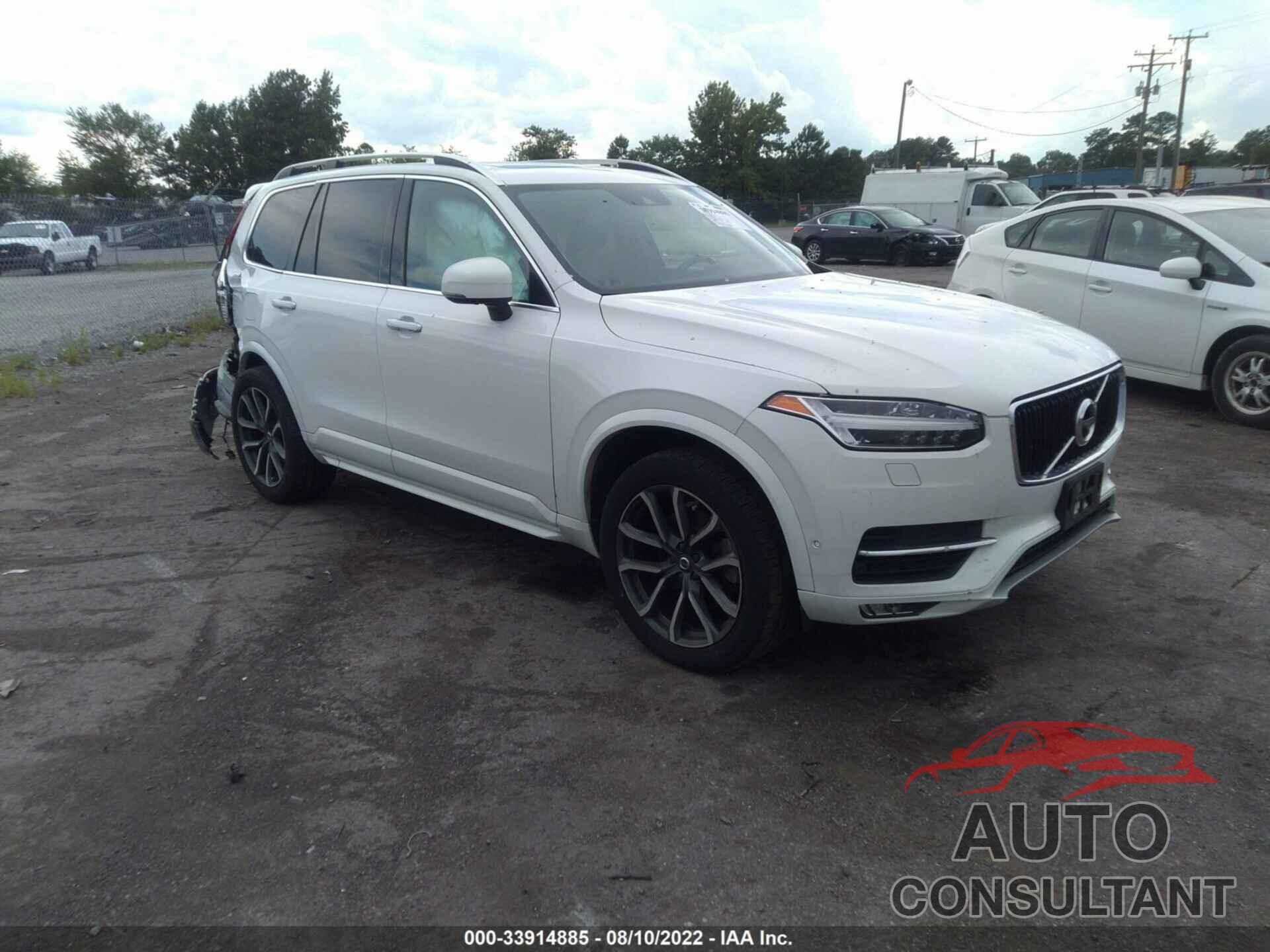 VOLVO XC90 2016 - YV4A22PK2G1034346