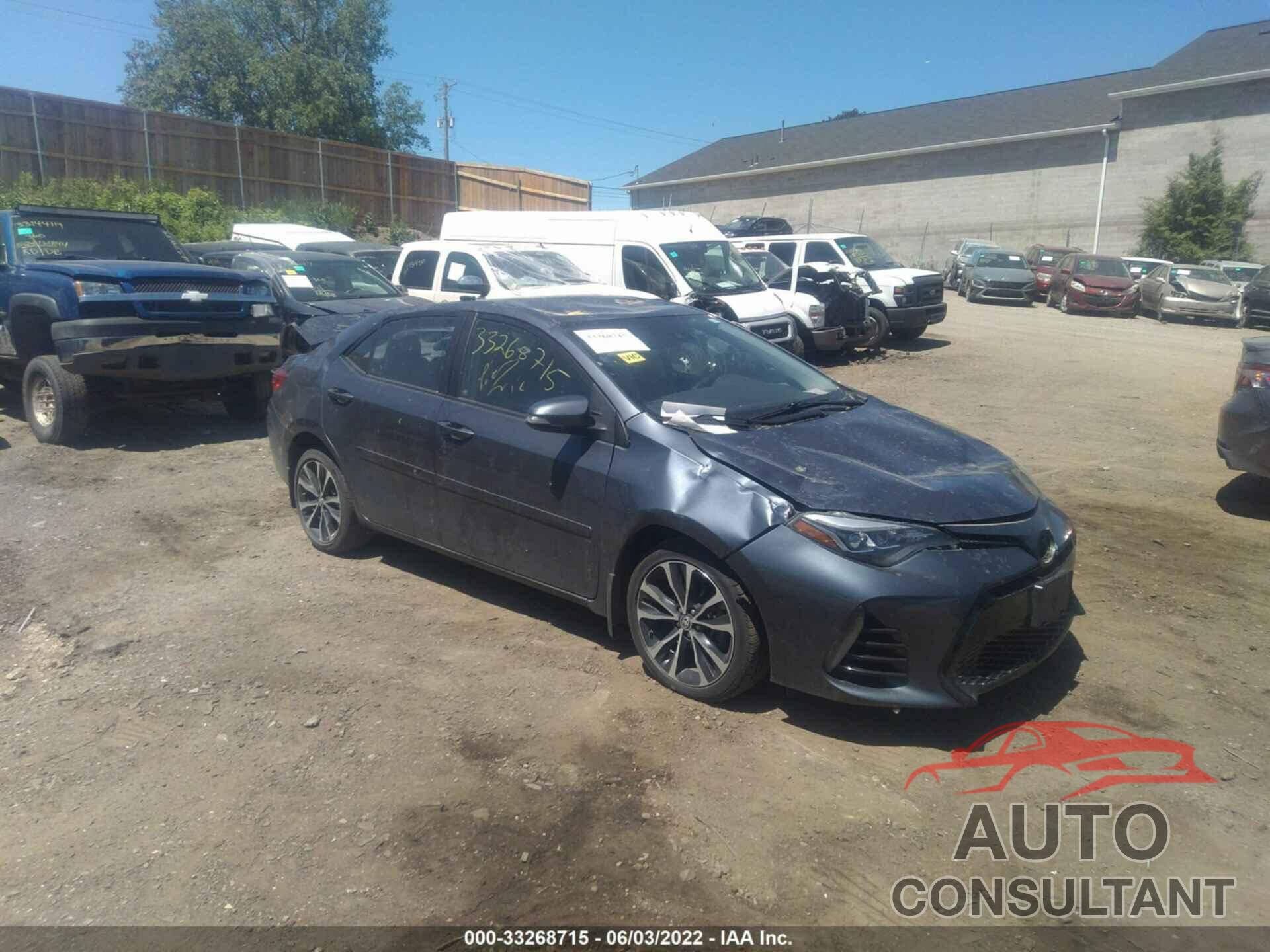 TOYOTA COROLLA 2017 - 2T1BURHE7HC753706