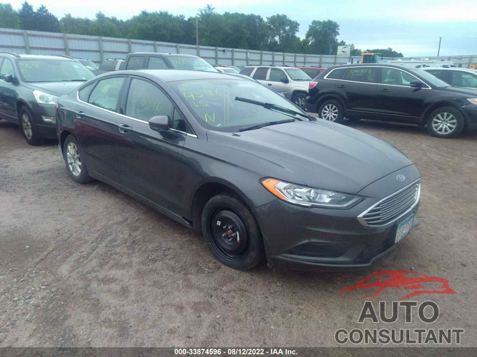 FORD FUSION 2017 - 3FA6P0G71HR221584