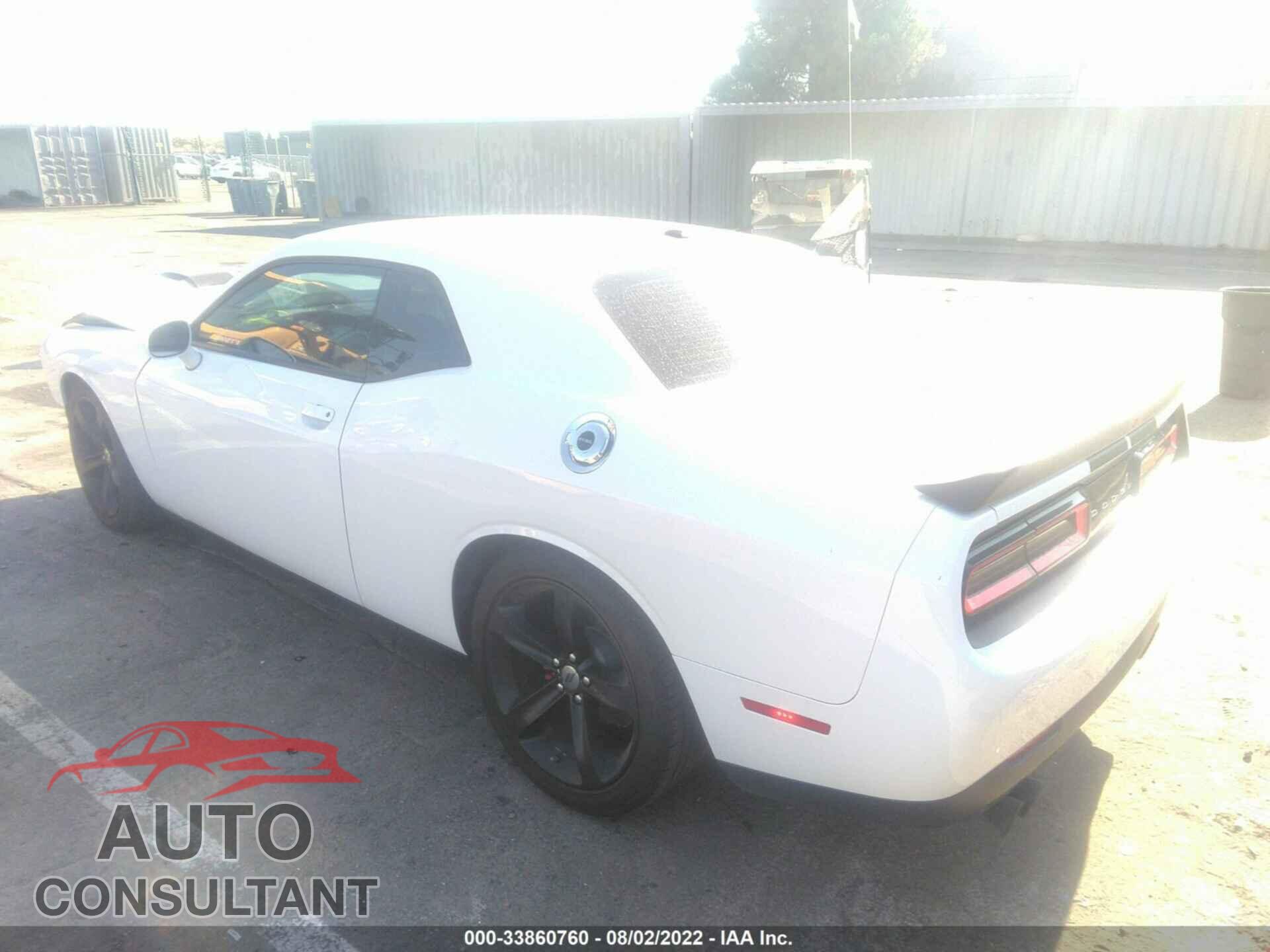 DODGE CHALLENGER 2018 - 2C3CDZAG4JH132620