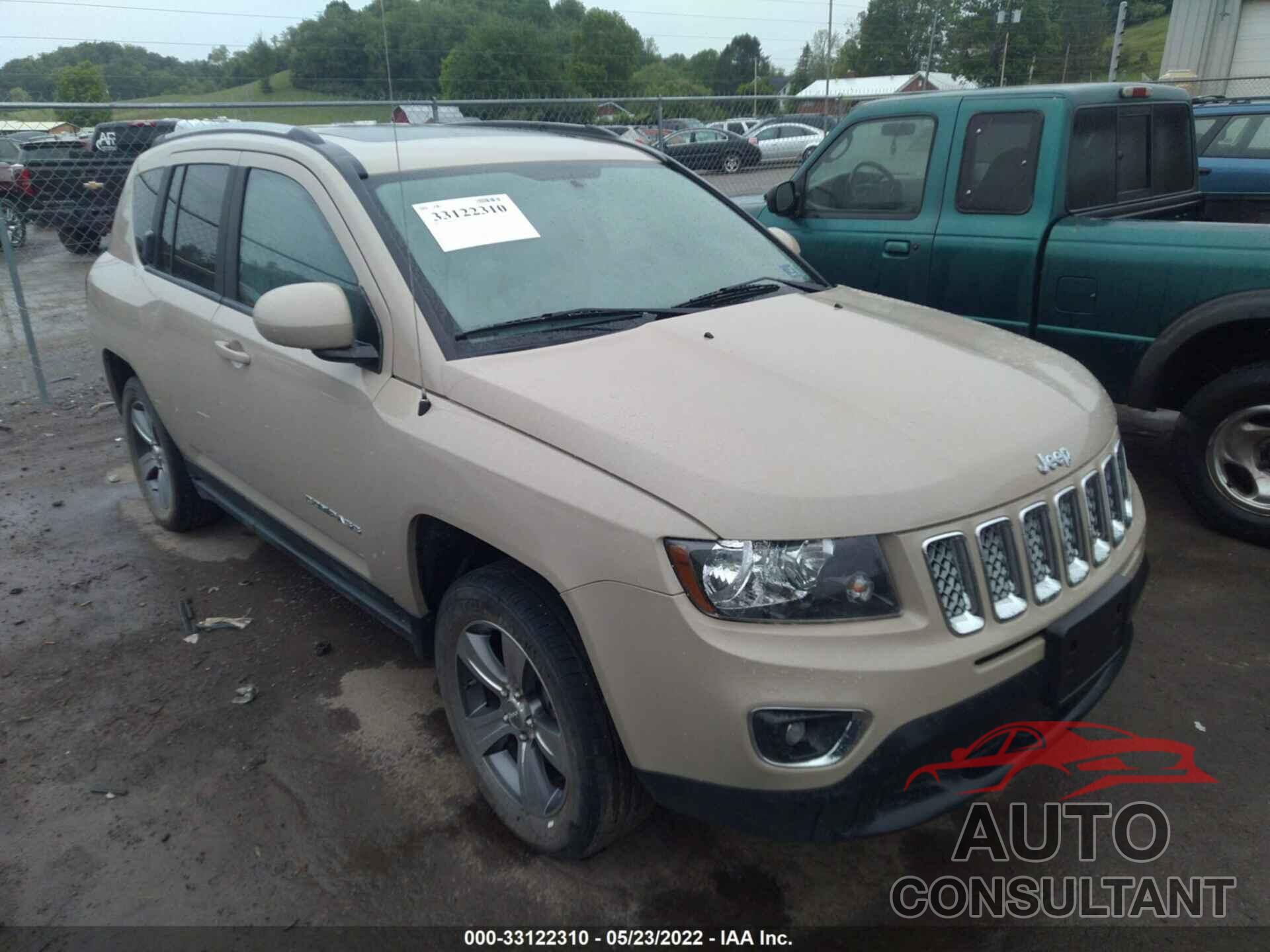 JEEP COMPASS 2017 - 1C4NJDEB4HD175845