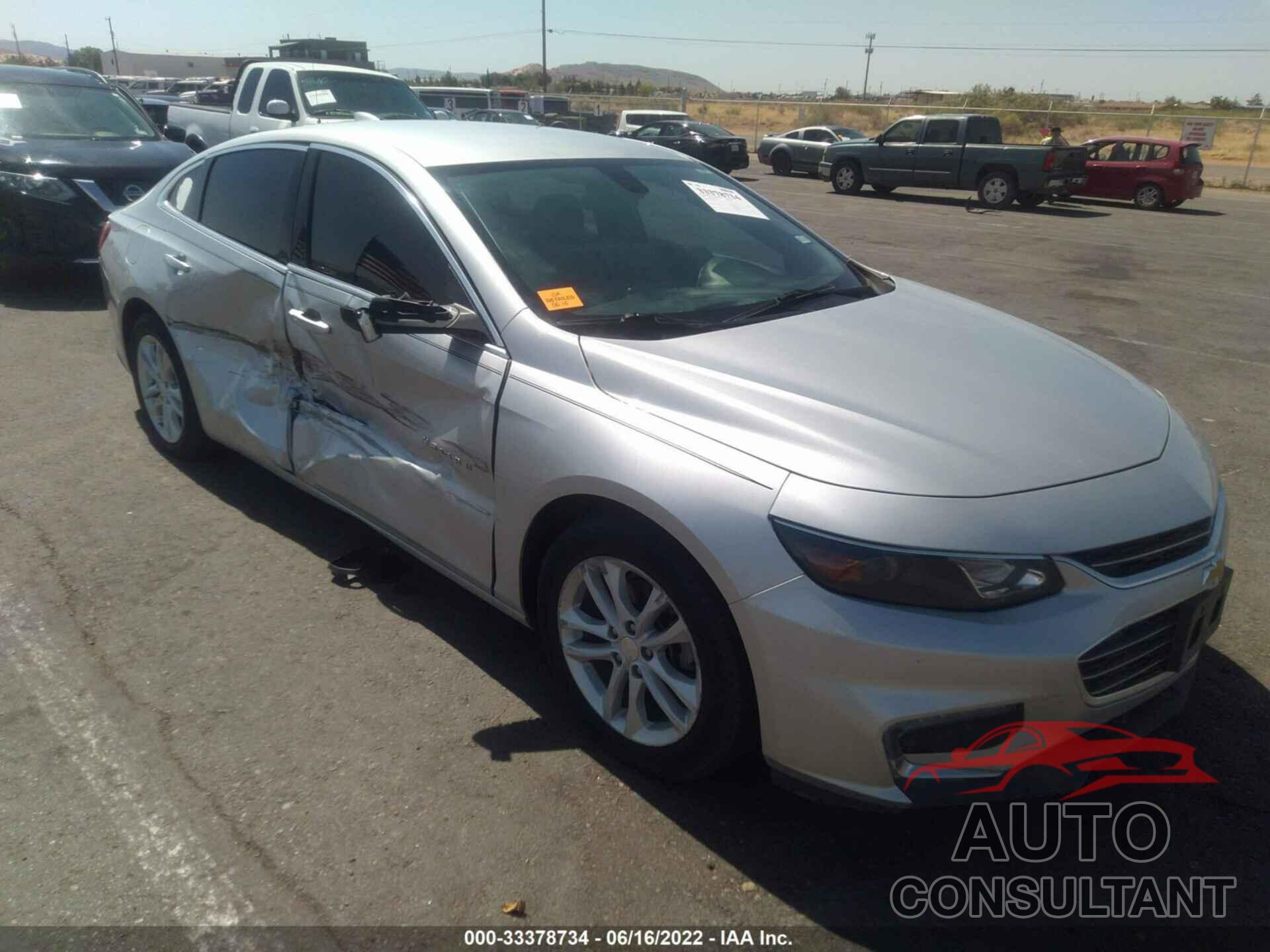 CHEVROLET MALIBU 2017 - 1G1ZE5ST0HF175153