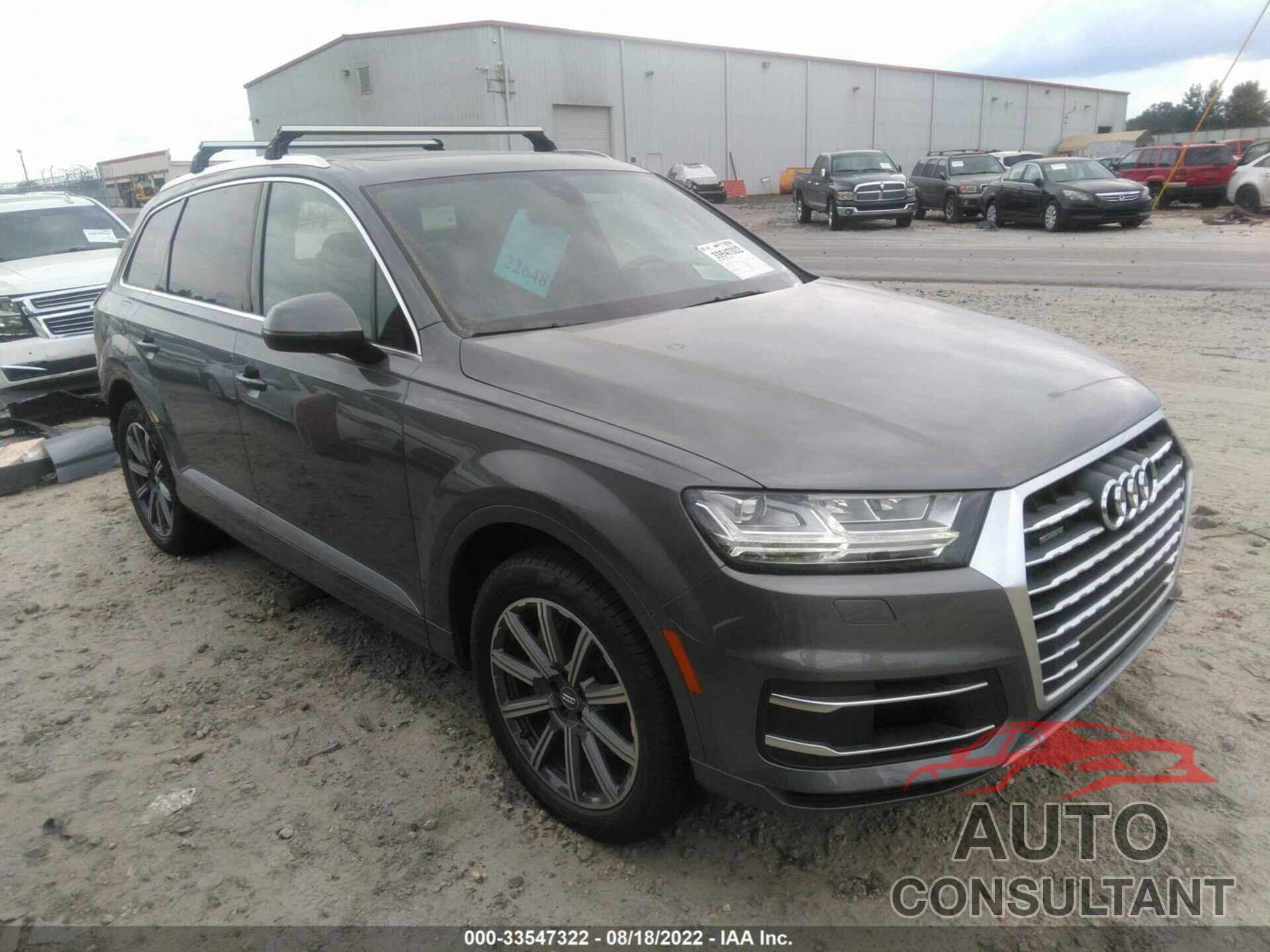 AUDI Q7 2017 - WA1LAAF71HD032412