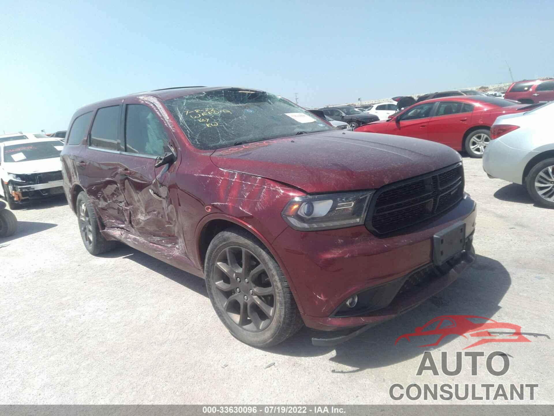 DODGE DURANGO 2016 - 1C4RDHDG2GC410518