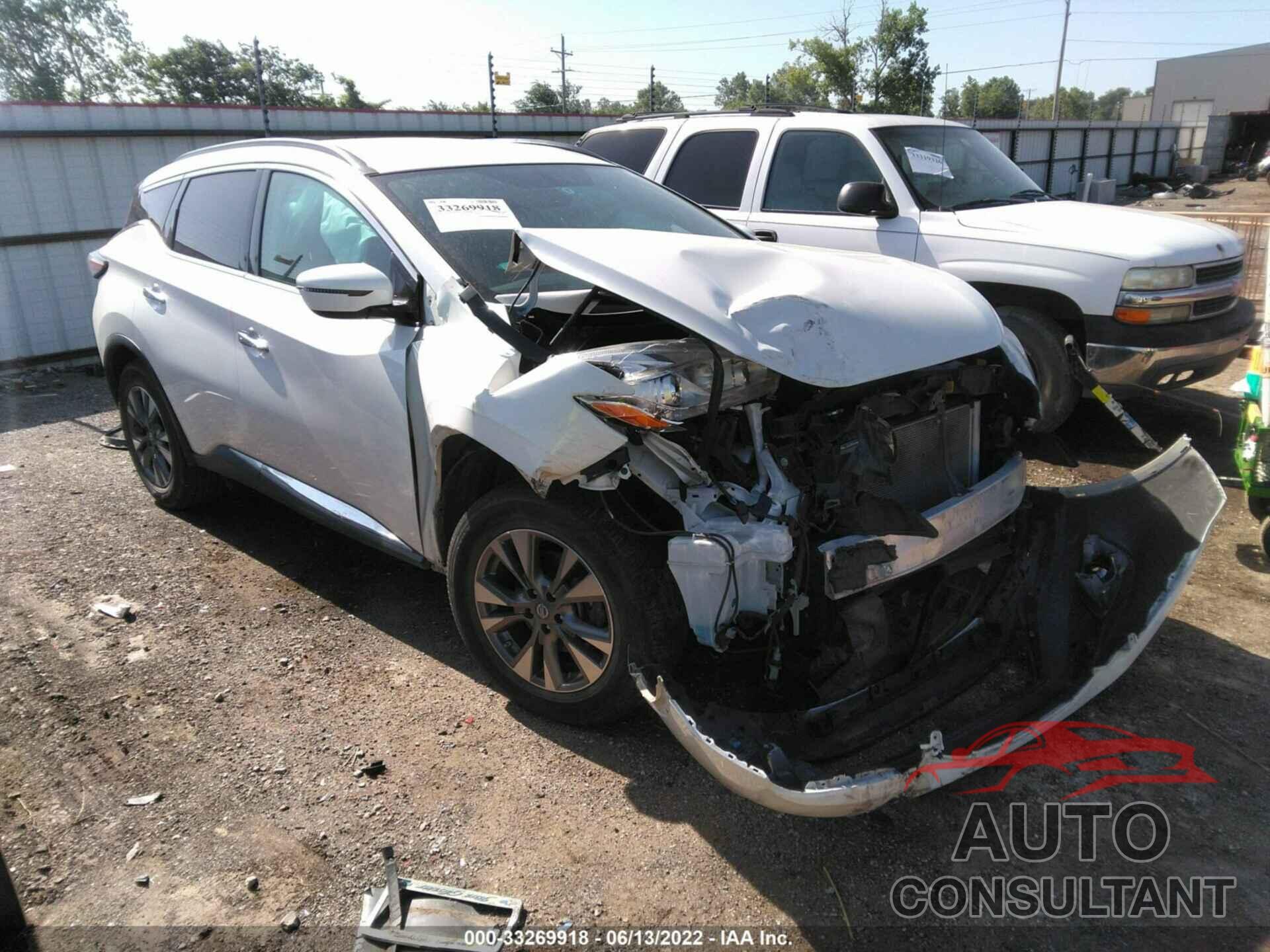 NISSAN MURANO 2017 - 5N1AZ2MG9HN111959