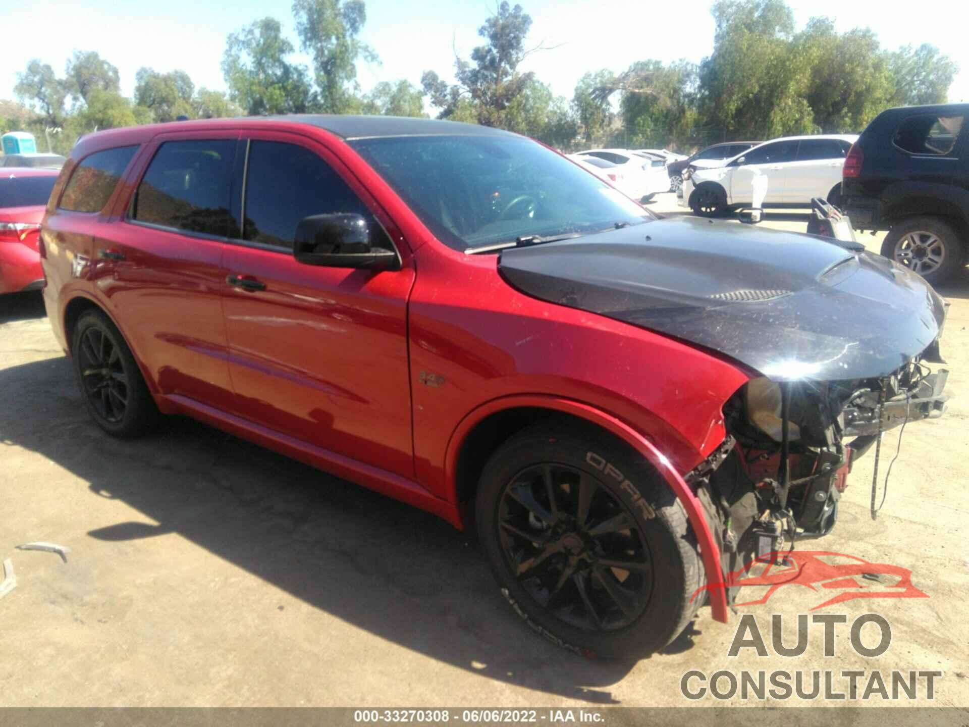 DODGE DURANGO 2018 - 1C4SDHCT1JC281839