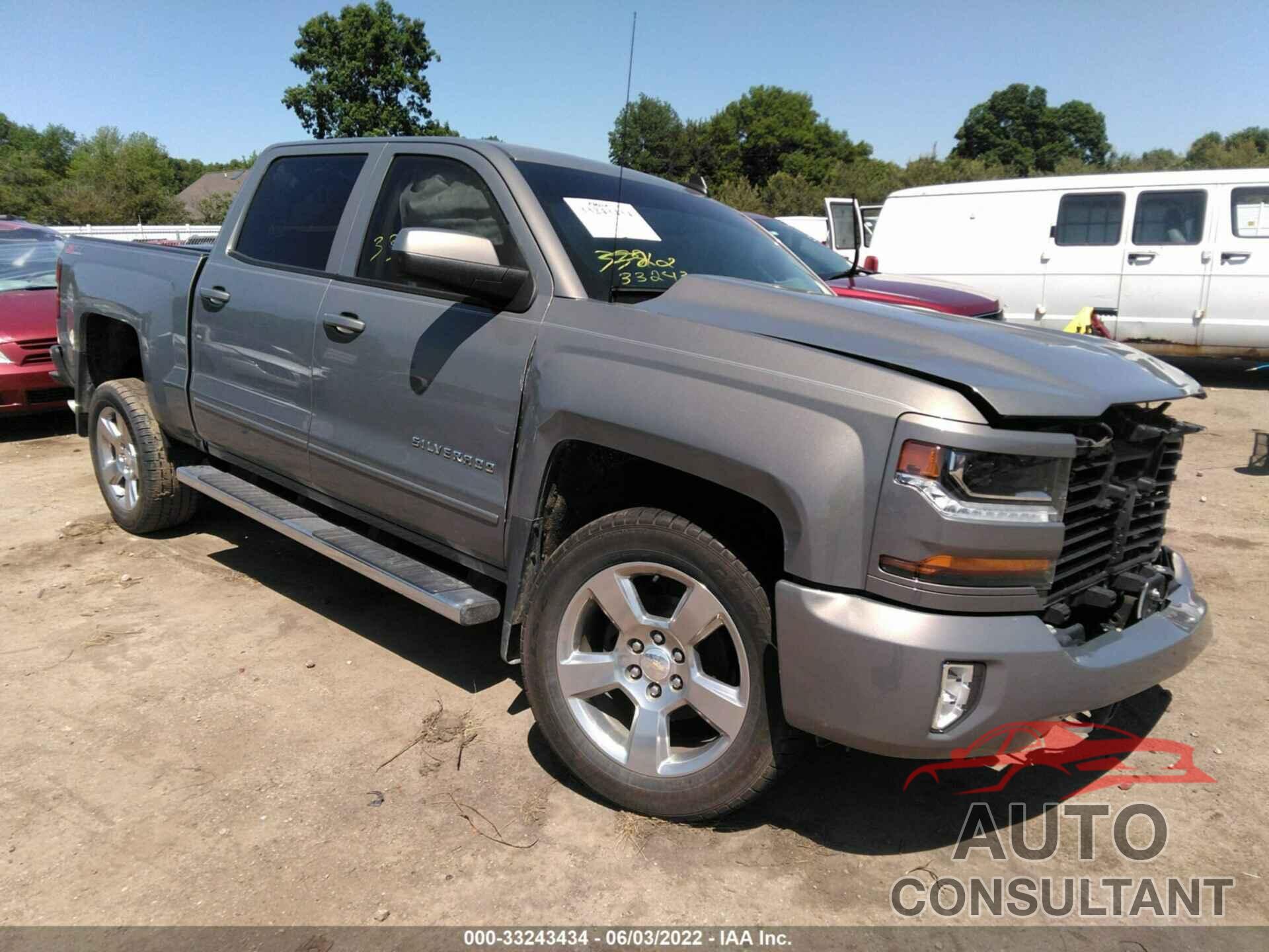 CHEVROLET SILVERADO 1500 2017 - 3GCUKREC5HG219191