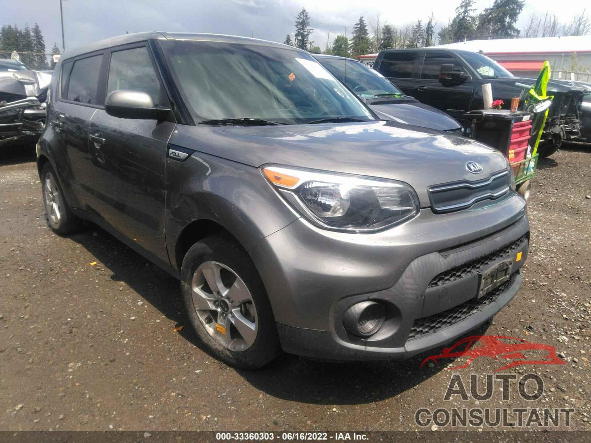 KIA SOUL 2019 - KNDJN2A20K7022821