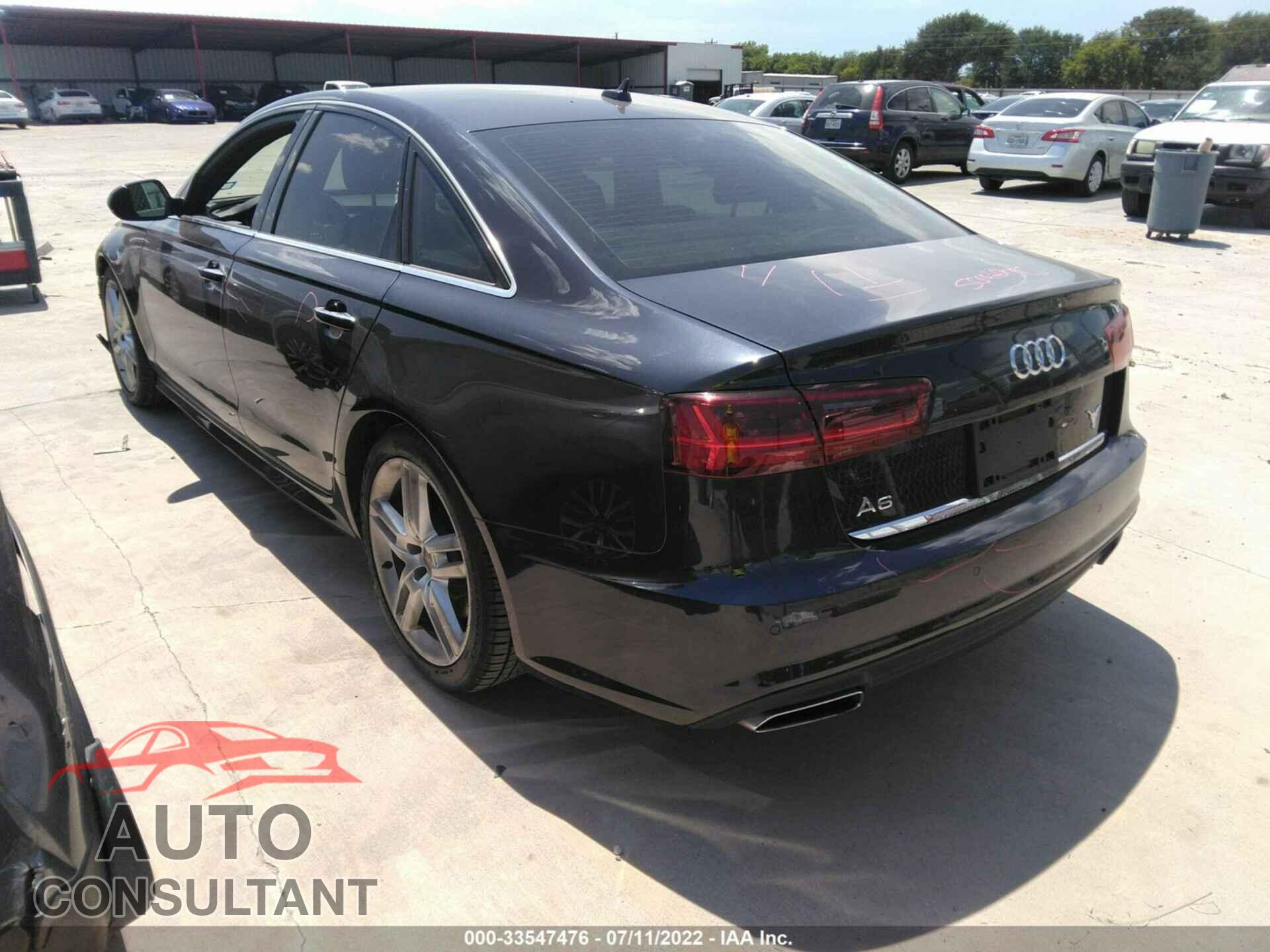 AUDI A6 2017 - WAUC8AFC4HN055091