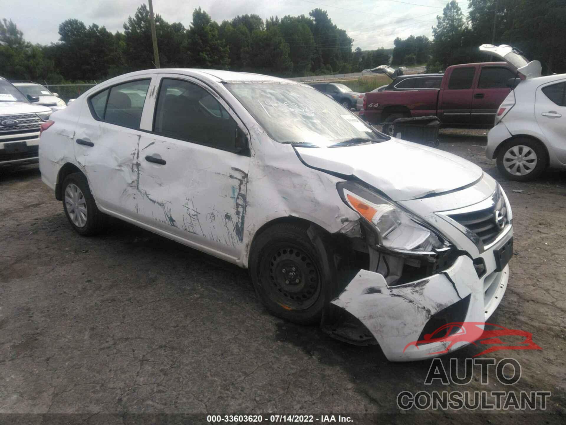 NISSAN VERSA 2016 - 3N1CN7AP6GL865042