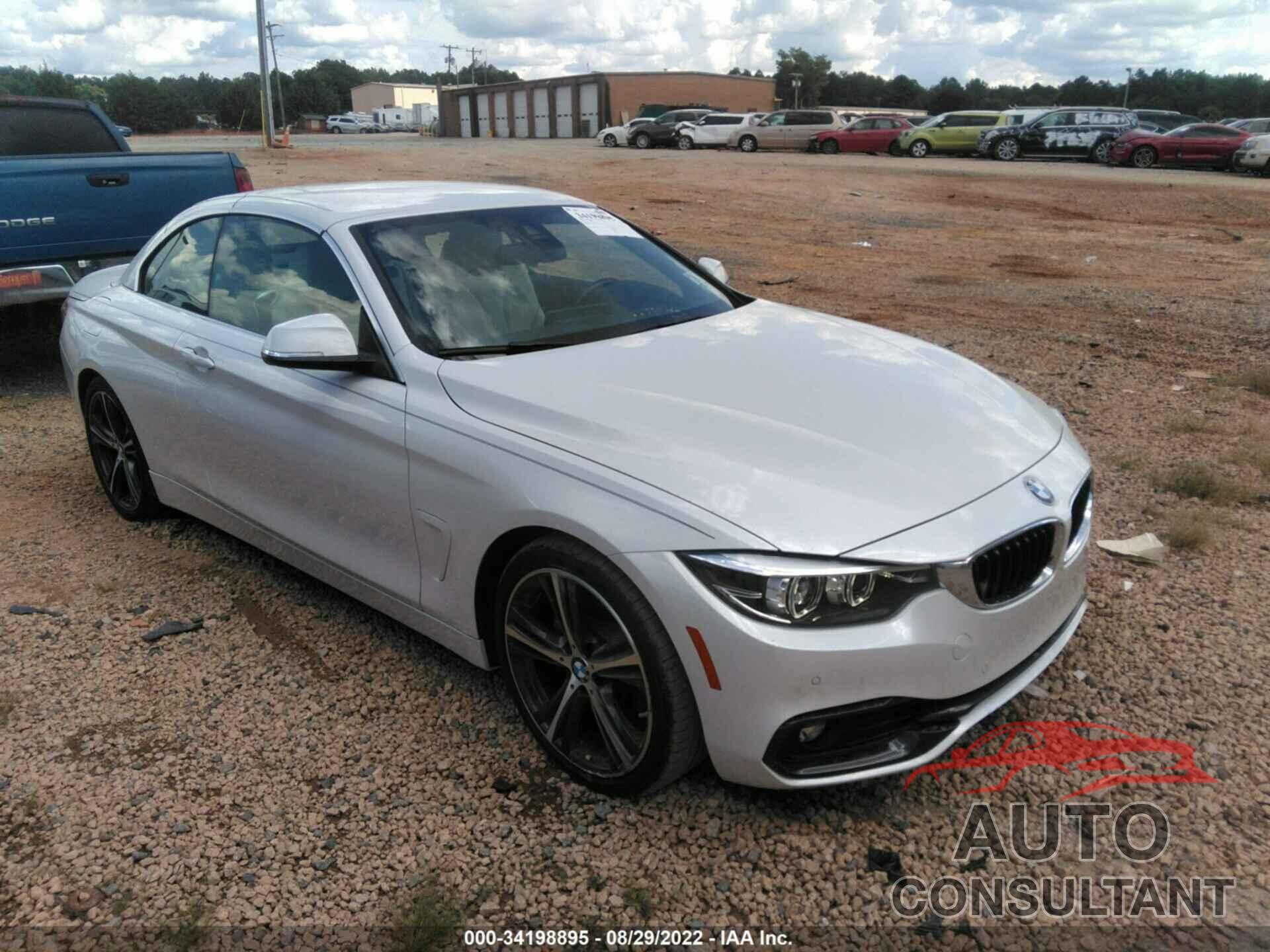 BMW 4 SERIES 2018 - WBA4Z1C53JEC72521