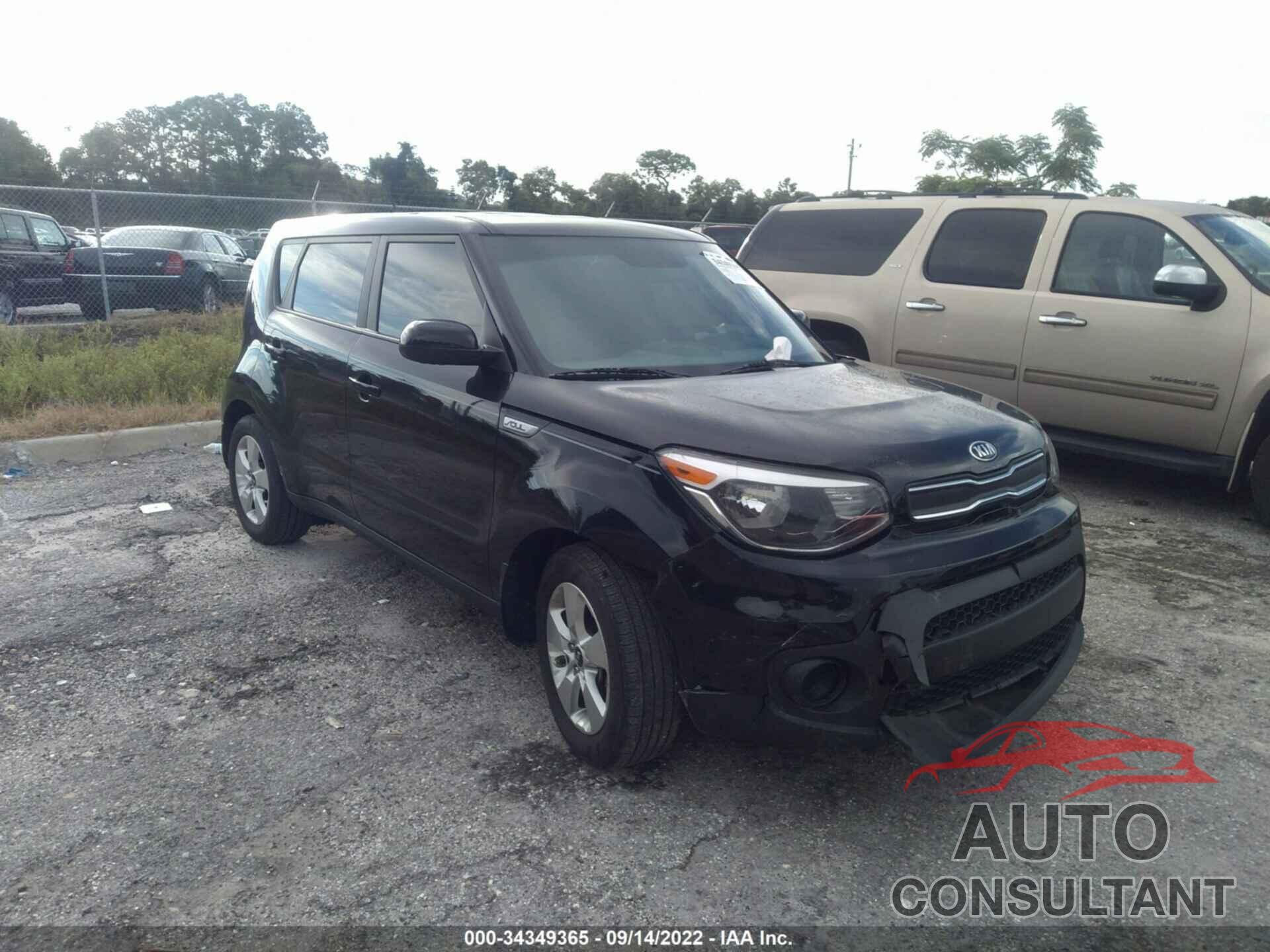 KIA SOUL 2019 - KNDJN2A21K7921168