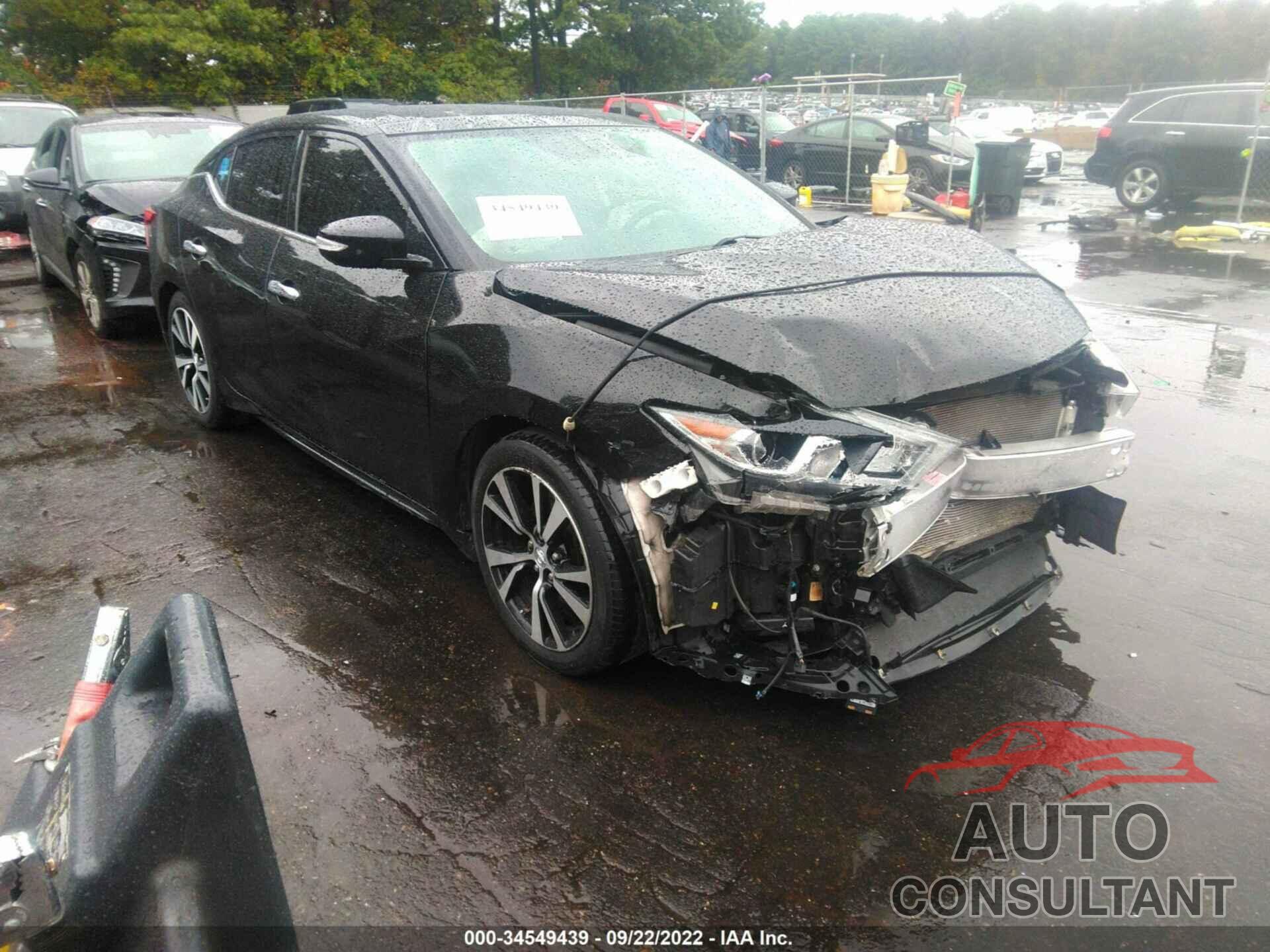 NISSAN MAXIMA 2017 - 1N4AA6APXHC446883