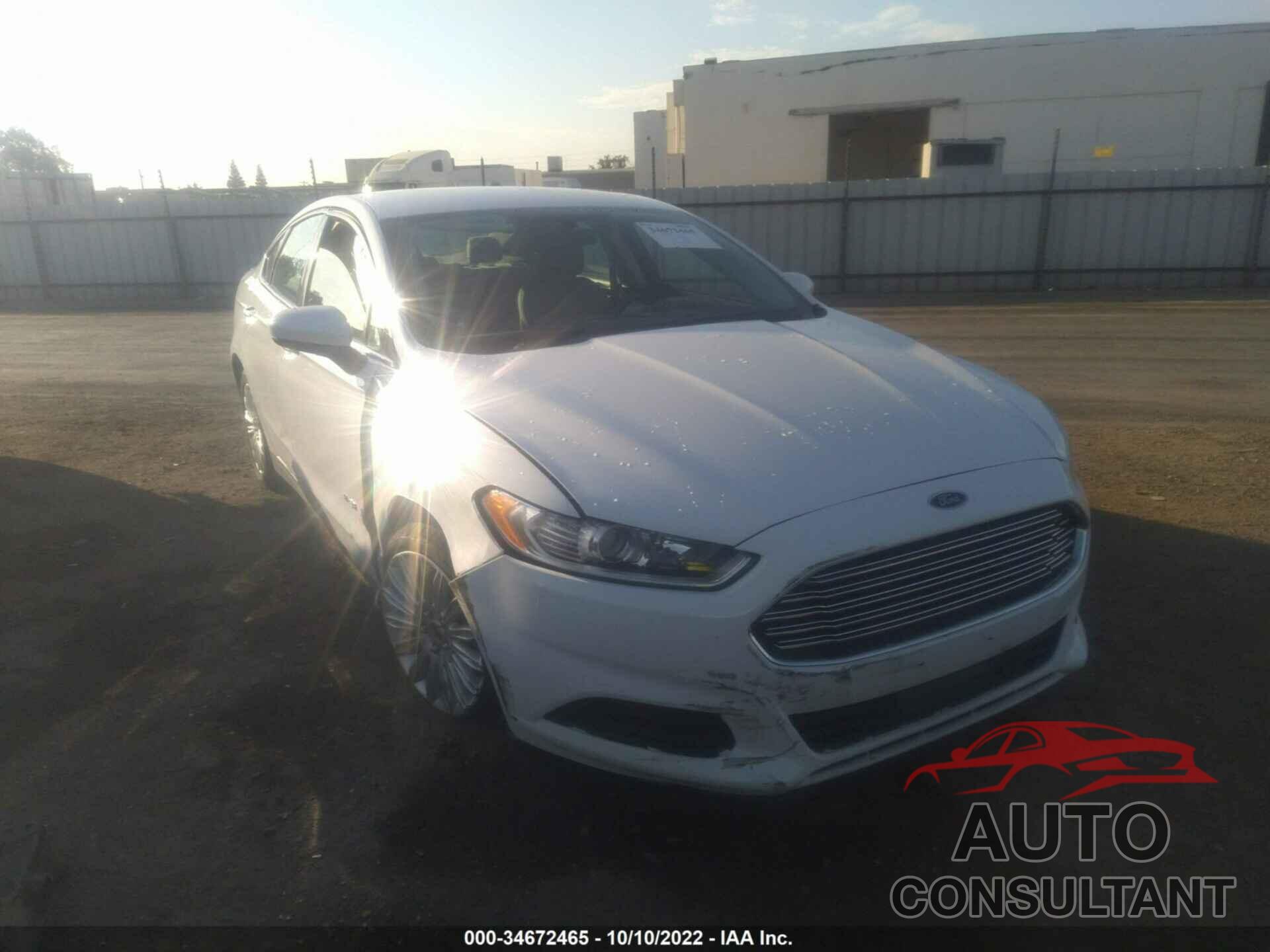 FORD FUSION 2016 - 3FA6P0UU7GR386662