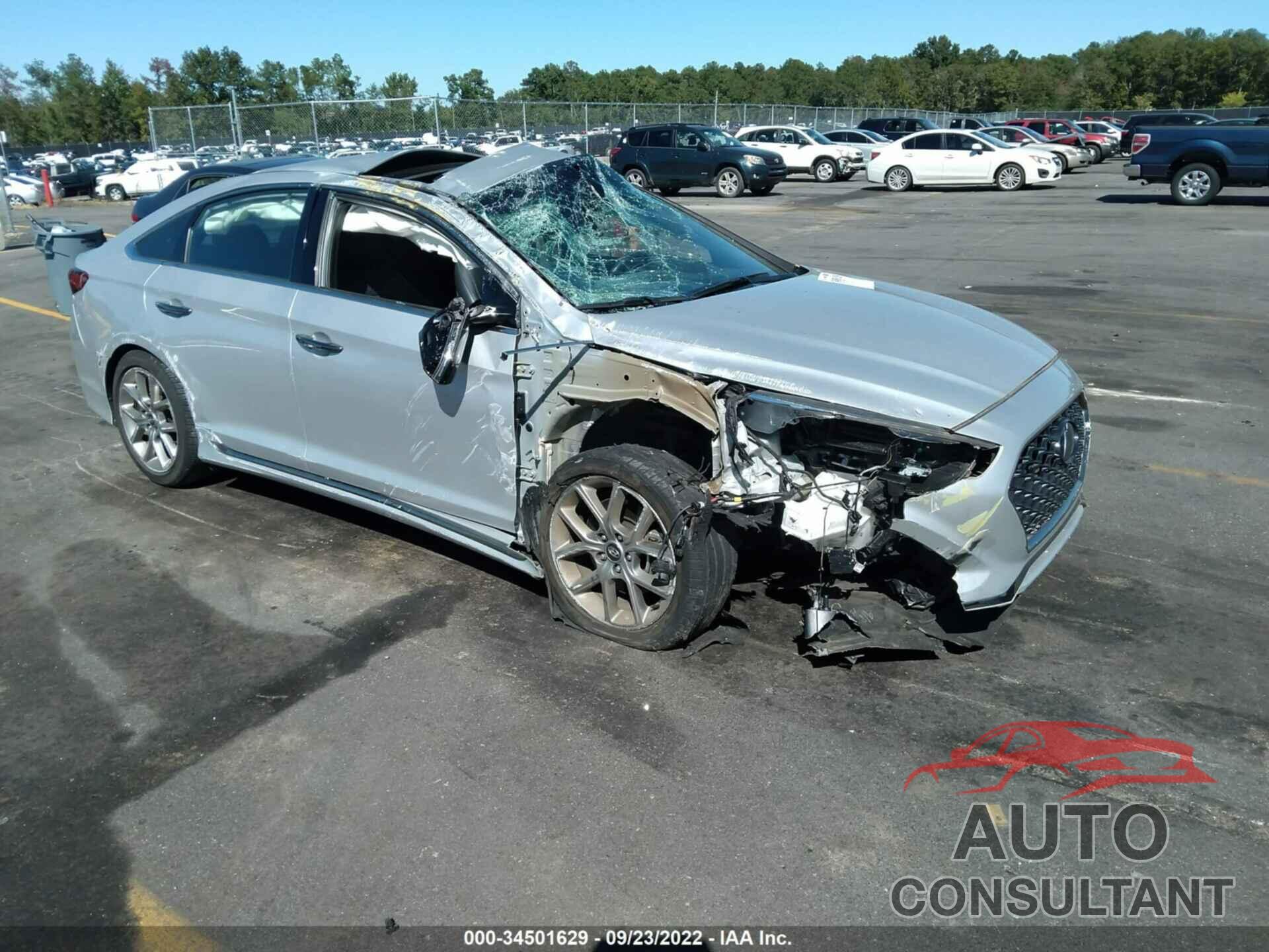HYUNDAI SONATA 2018 - 5NPE34AB3JH658176
