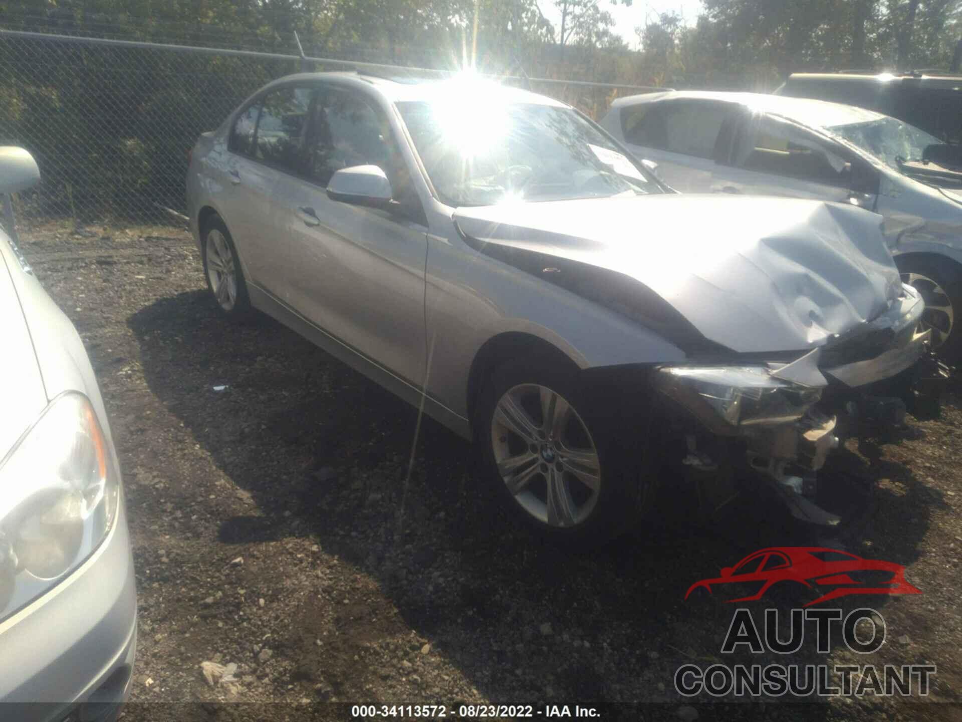 BMW 3 SERIES 2016 - WBA8E3G58GNT78259