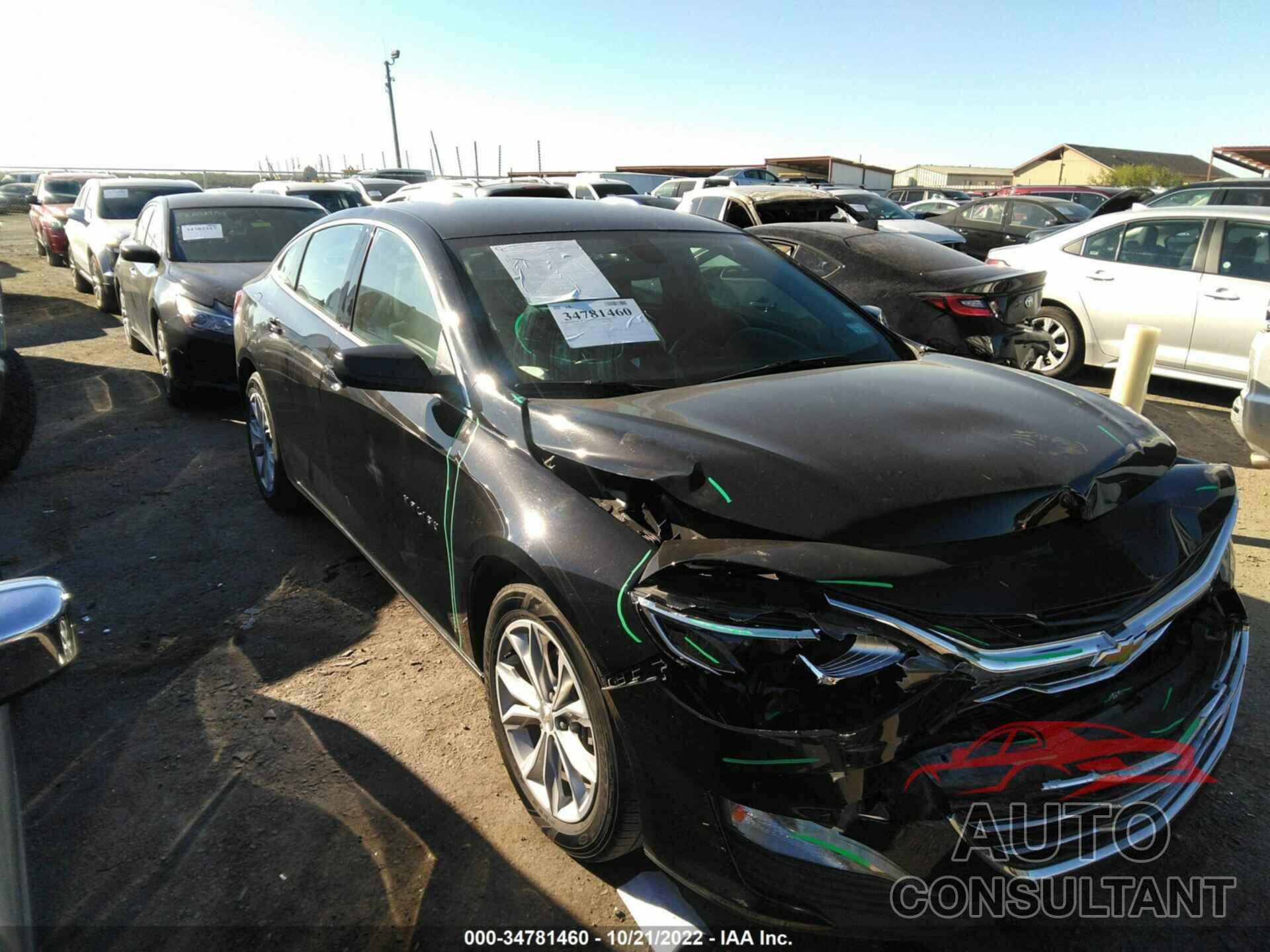 CHEVROLET MALIBU 2021 - 1G1ZD5ST2MF060003