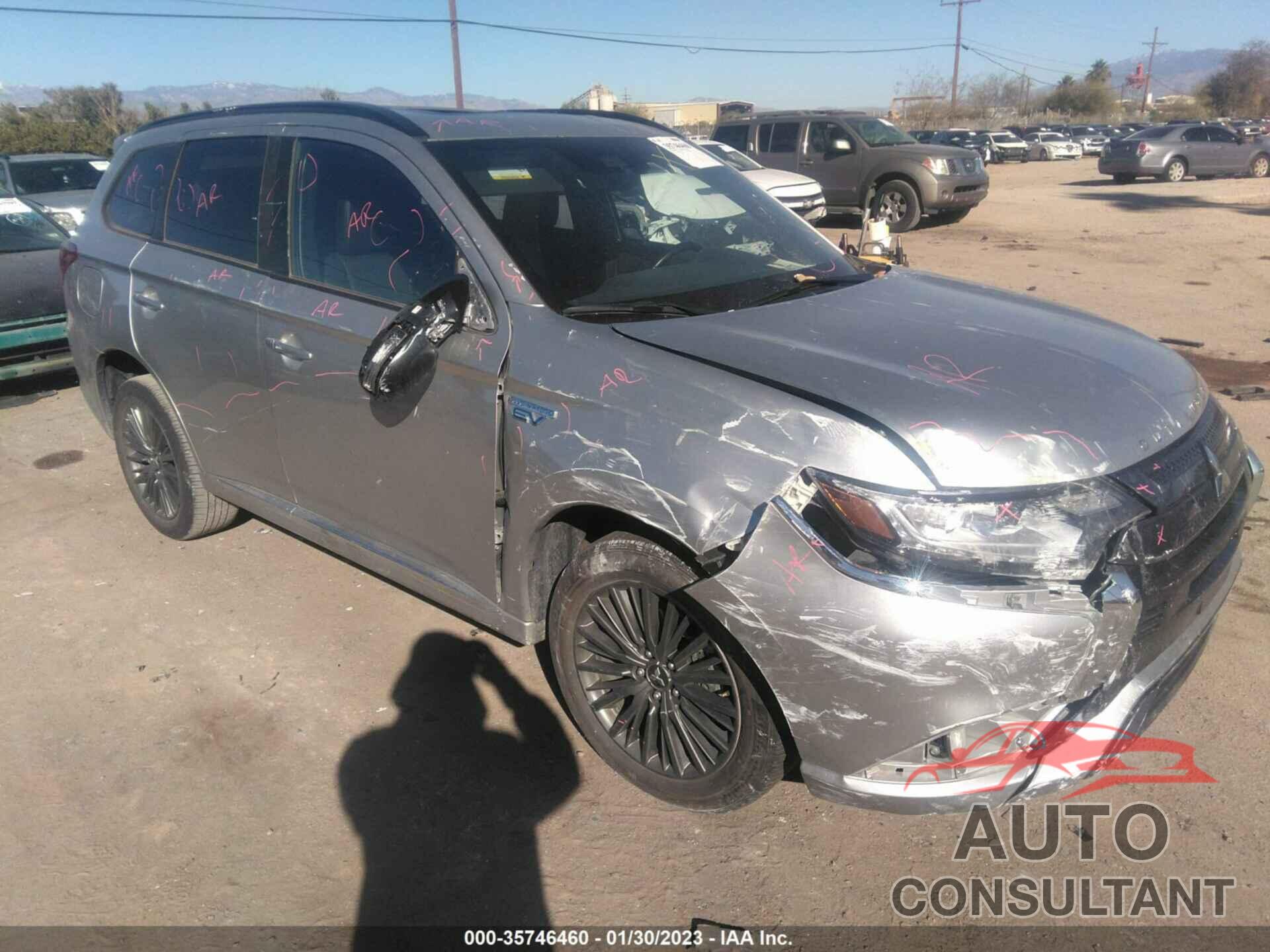 MITSUBISHI OUTLANDER PHEV 2021 - JA4J2VA75MZ000501
