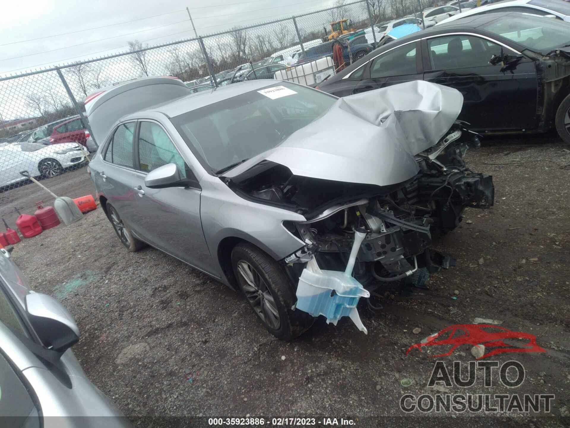 TOYOTA CAMRY 2017 - 4T1BF1FK1HU751680