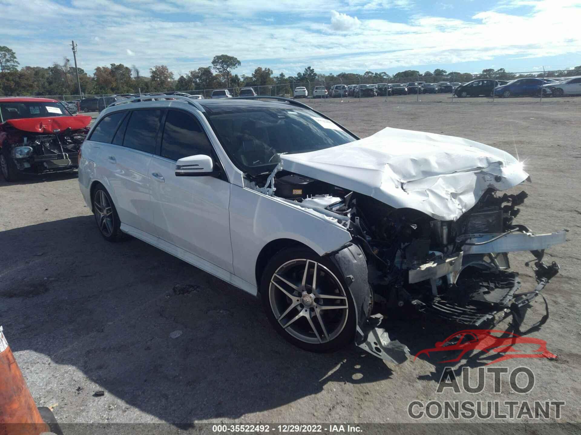 MERCEDES-BENZ E-CLASS 2016 - WDDHH8JB3GB254686