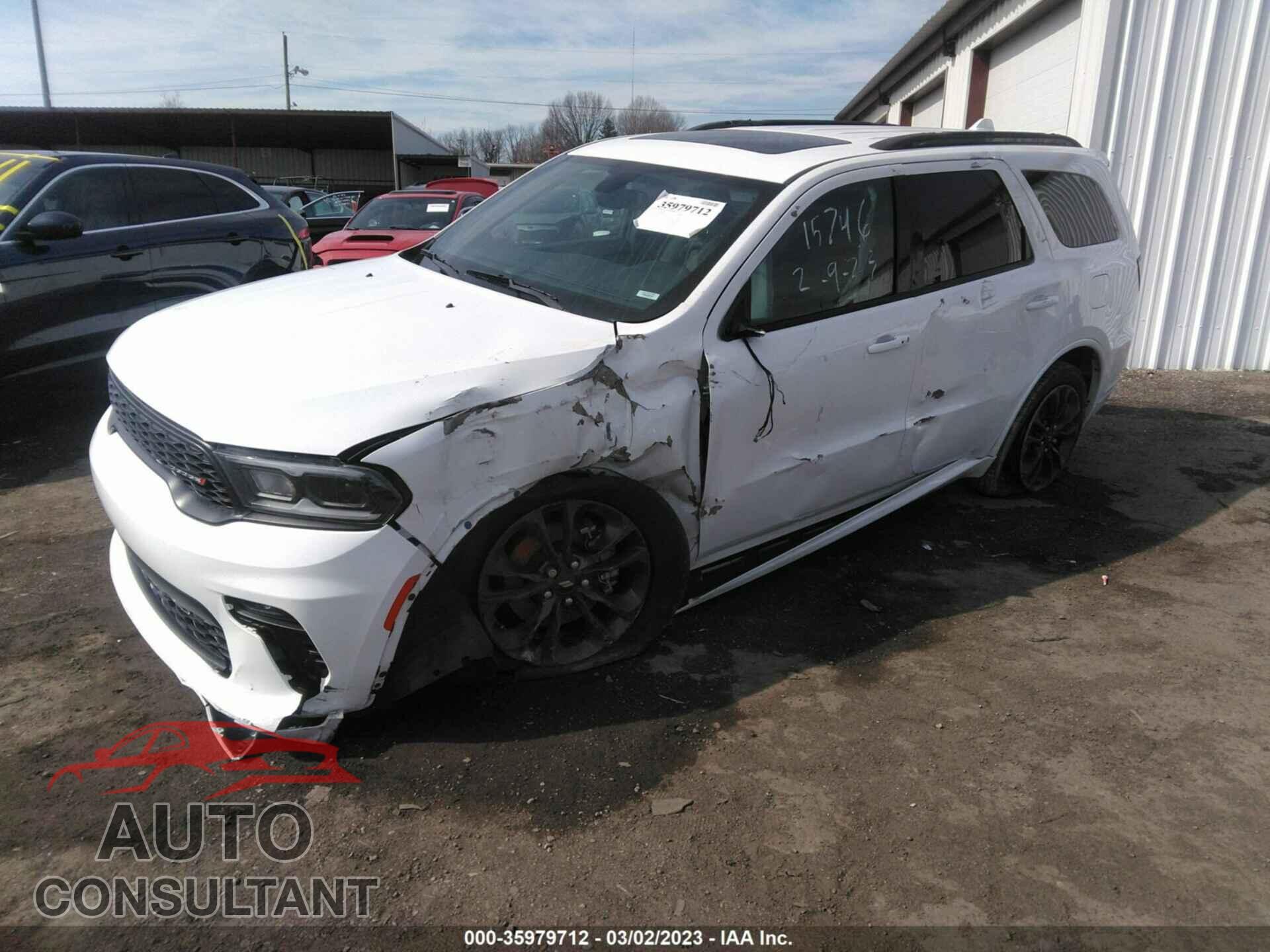 DODGE DURANGO 2021 - 1C4RDJDG5MC557242