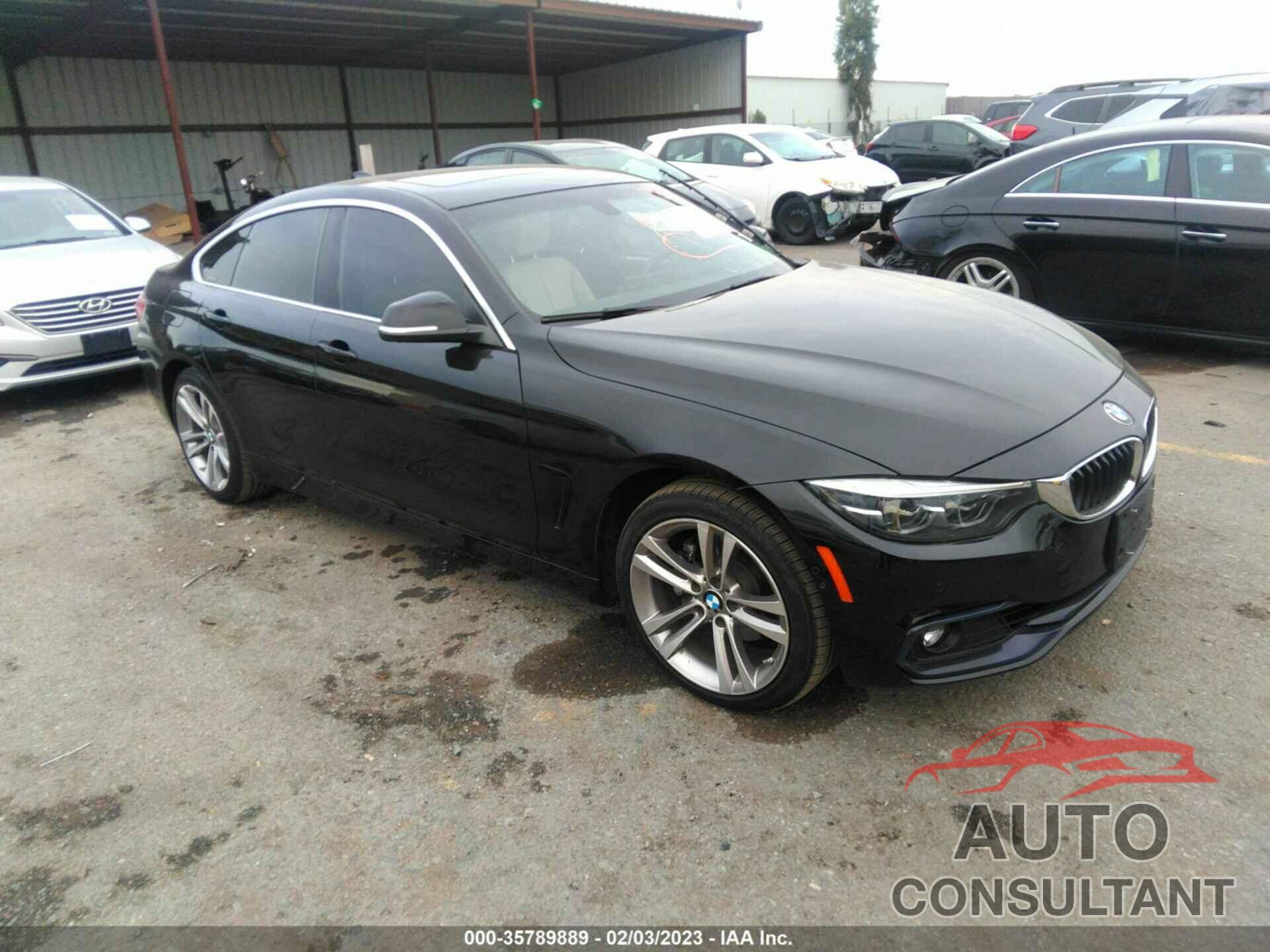 BMW 4 SERIES 2019 - WBA4J1C53KBU67381