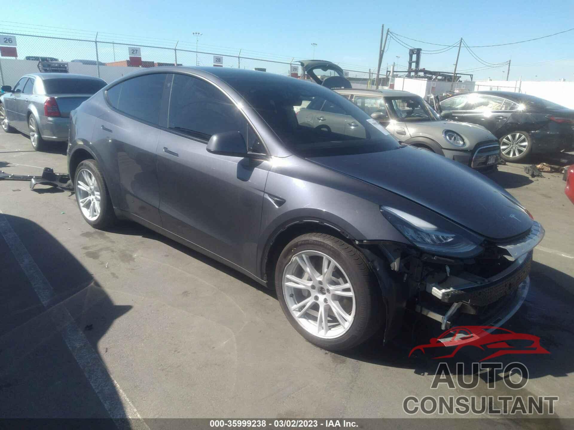 TESLA MODEL Y 2022 - 7SAYGDEE2NF359694