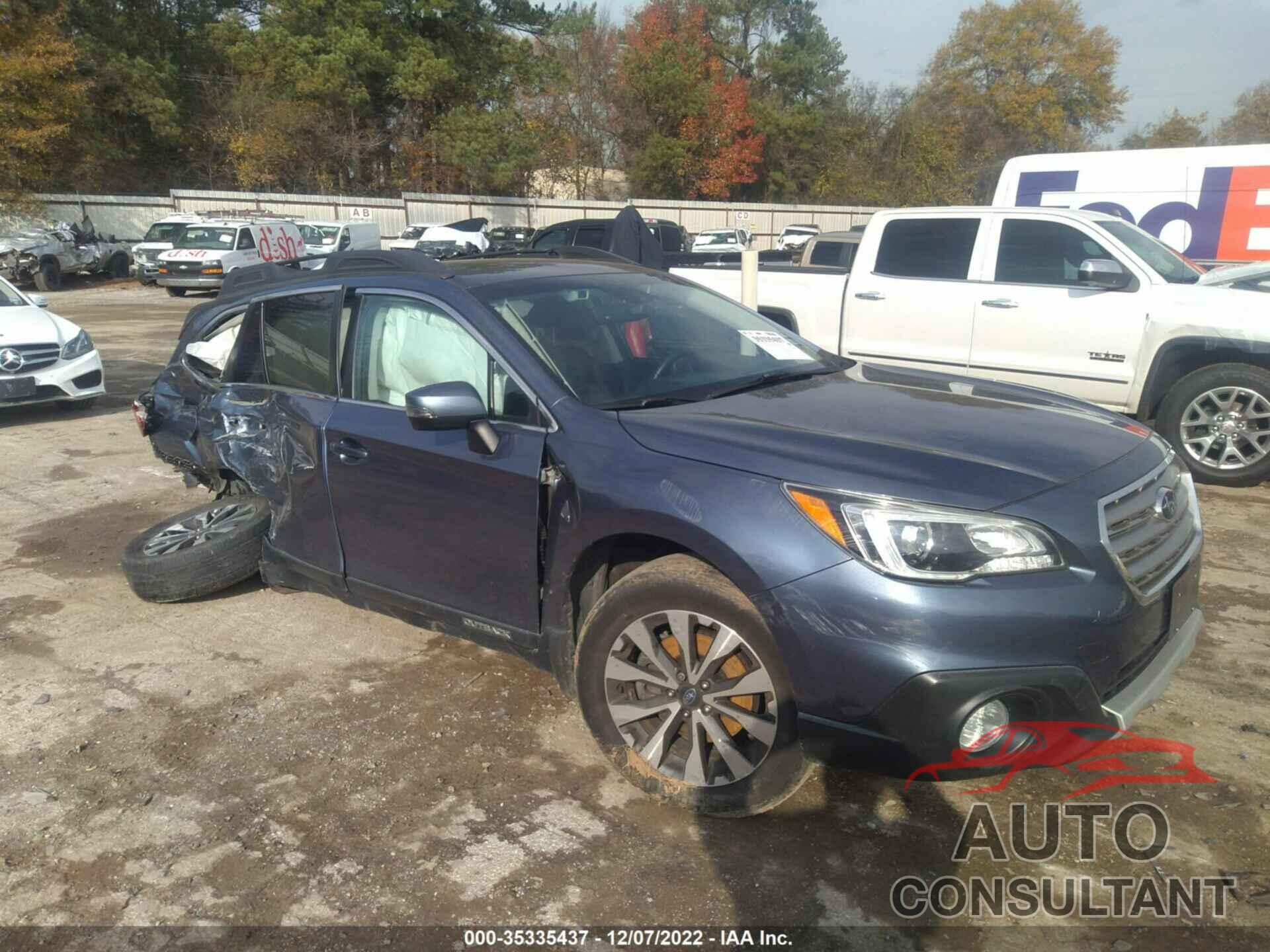 SUBARU OUTBACK 2017 - 4S4BSANC8H3280056