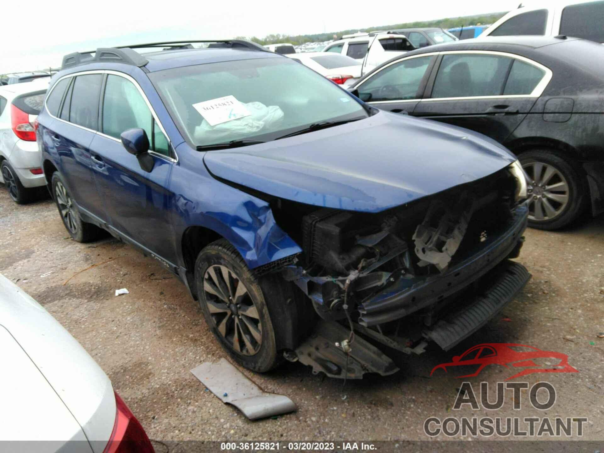 SUBARU OUTBACK 2016 - 4S4BSBNC8G3229970