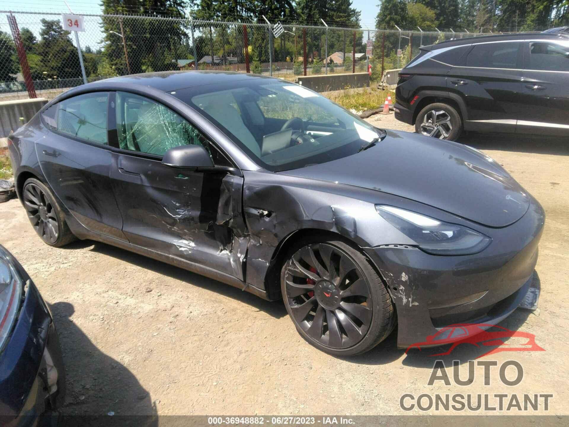 TESLA MODEL 3 2022 - 5YJ3E1EC1NF109003