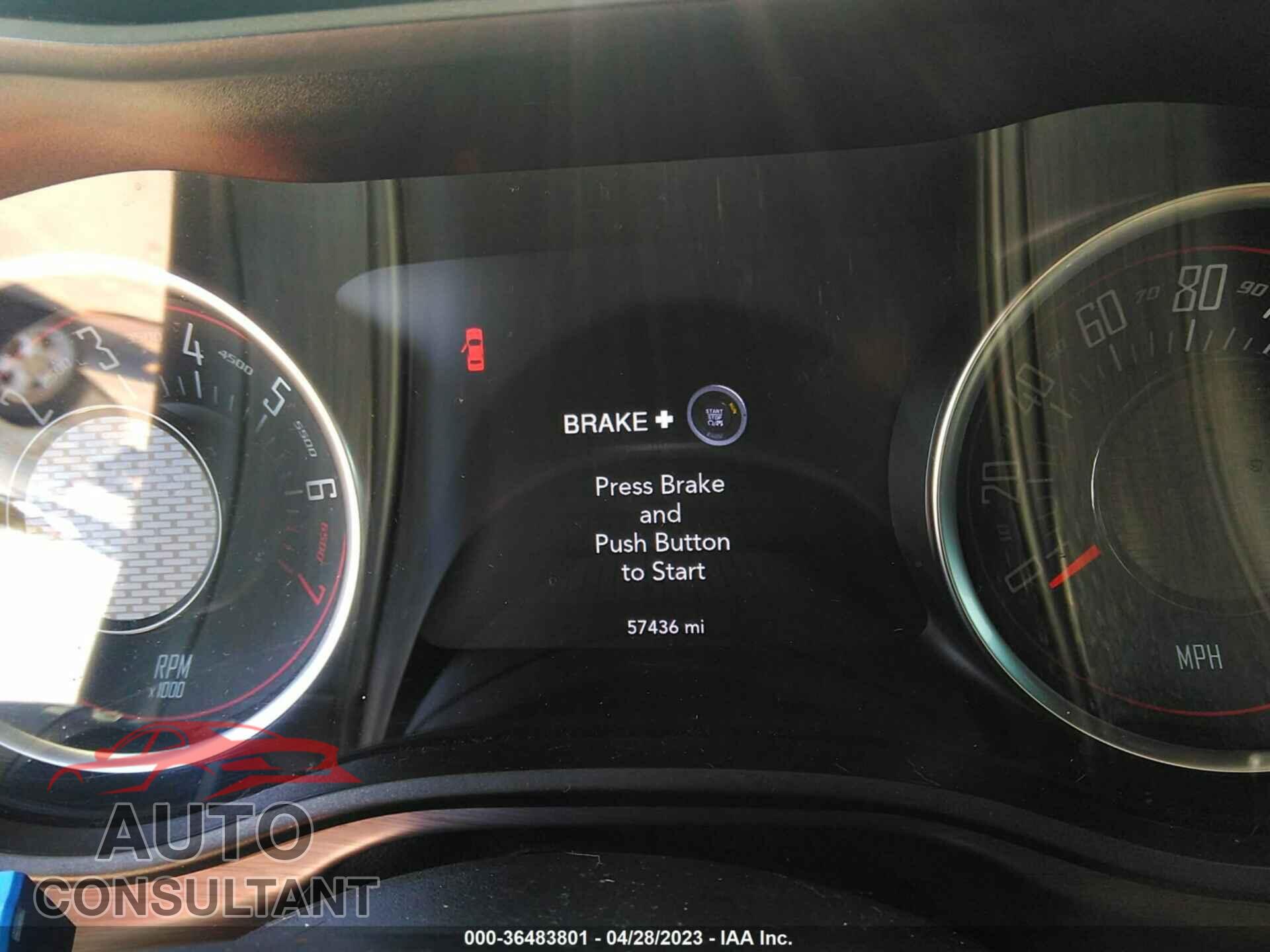DODGE CHALLENGER 2018 - 2C3CDZAG9JH334742