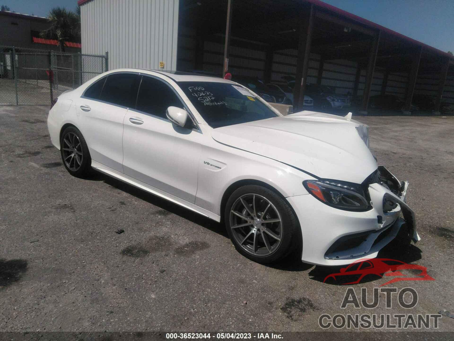 MERCEDES-BENZ C-CLASS 2018 - 55SWF8GB5JU255212