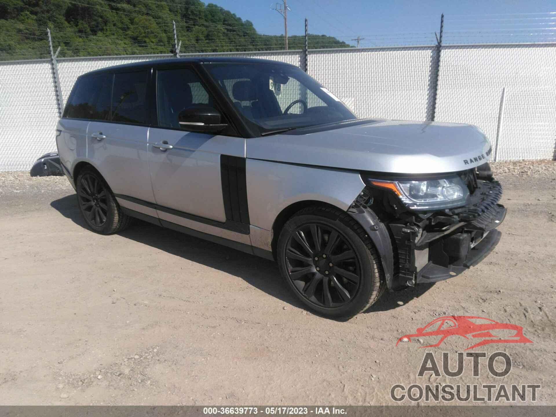 LAND ROVER RANGE ROVER 2017 - SALGS2FE0HA344854