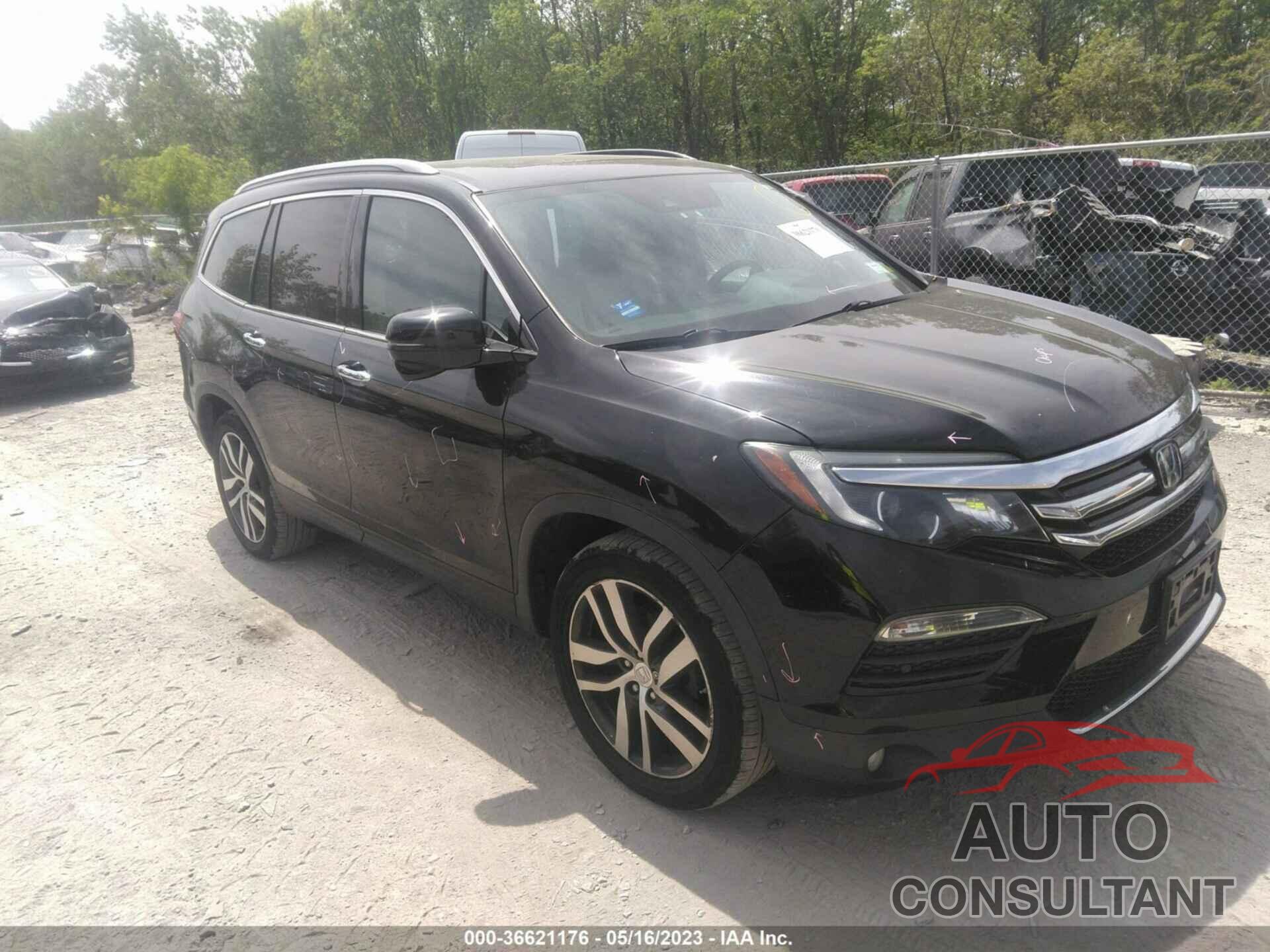 HONDA PILOT 2016 - 5FNYF6H95GB039167