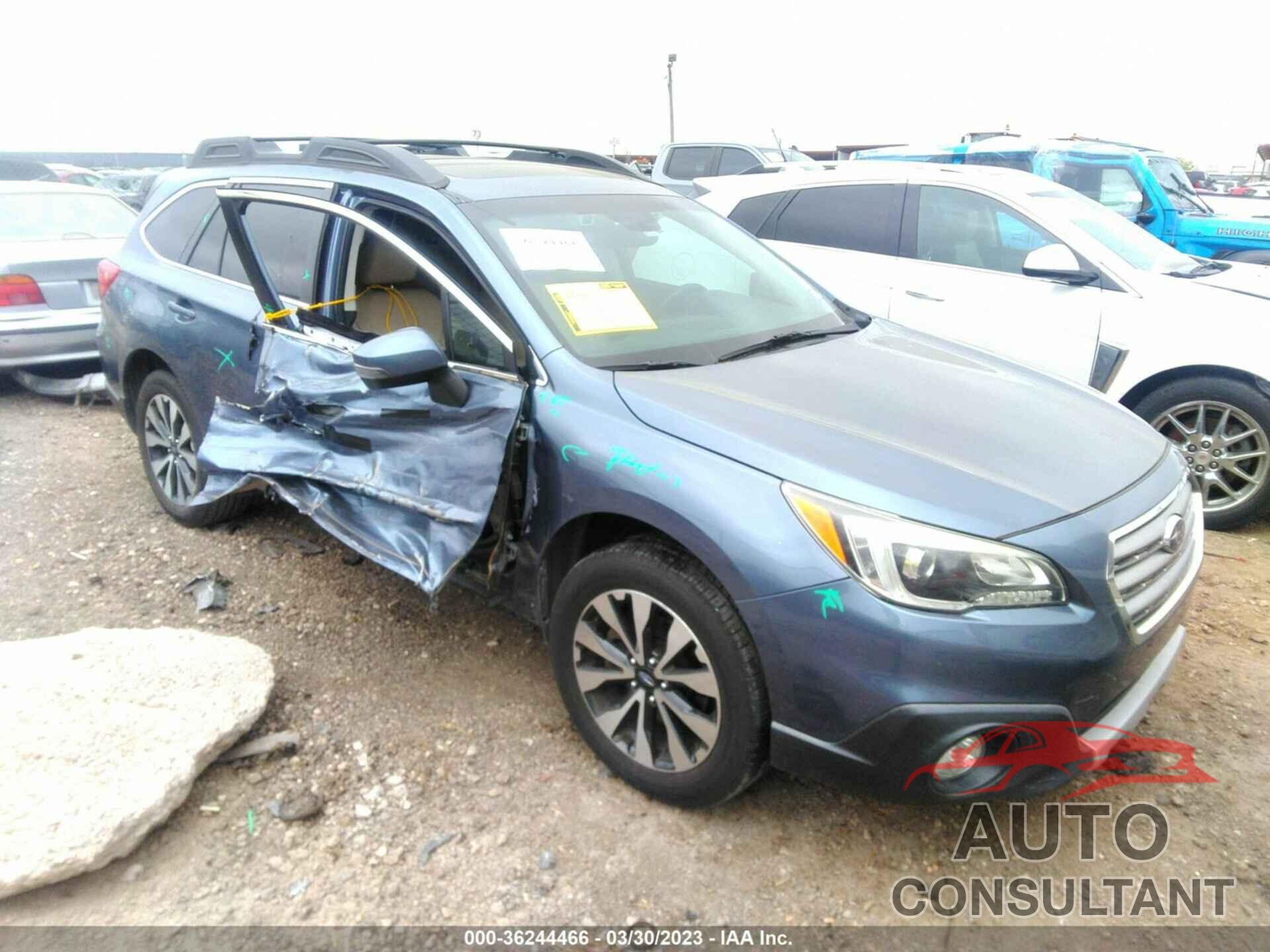 SUBARU OUTBACK 2016 - 4S4BSANC0G3258373