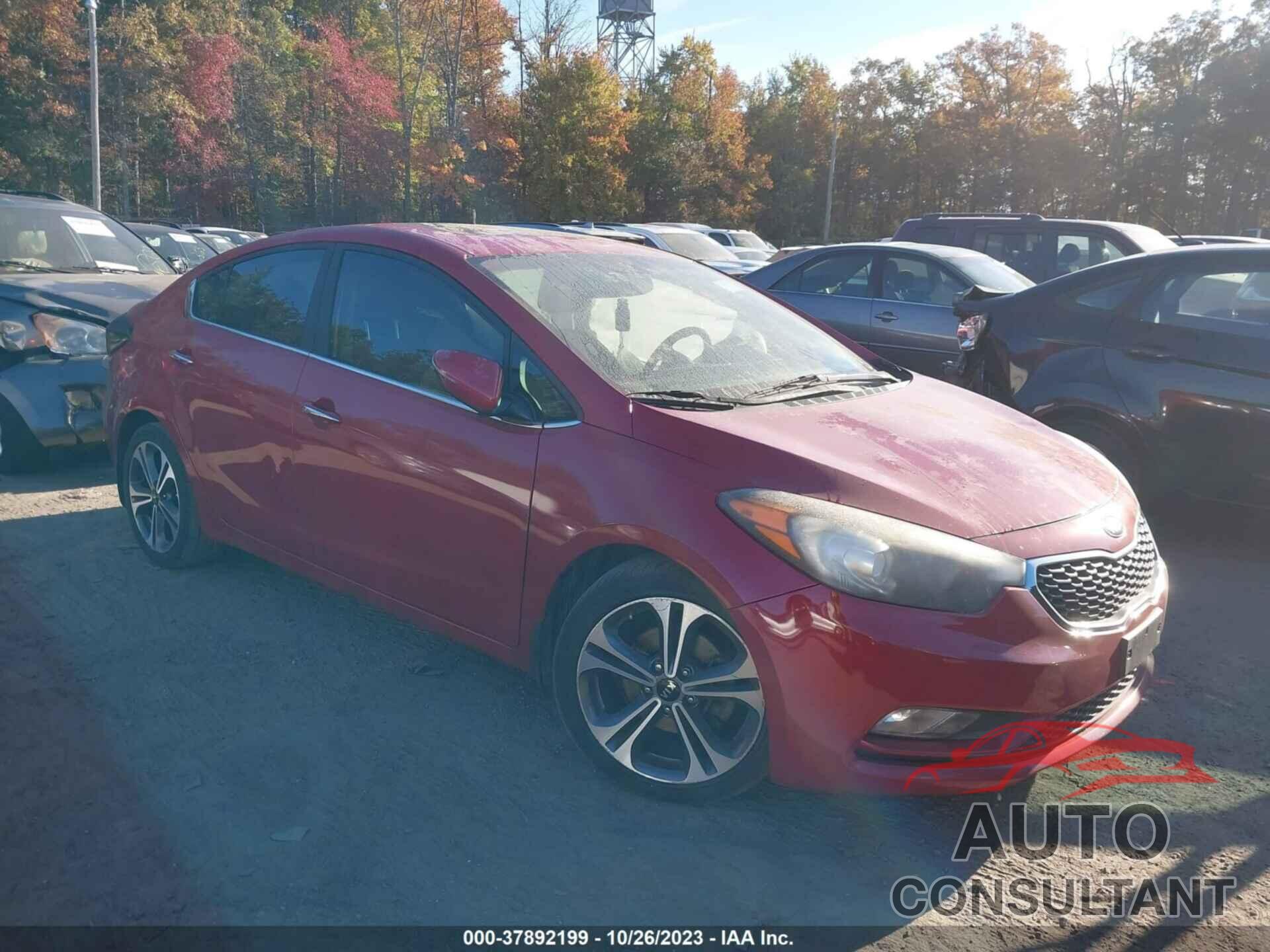 KIA FORTE 2016 - KNAFZ4A81G5547851