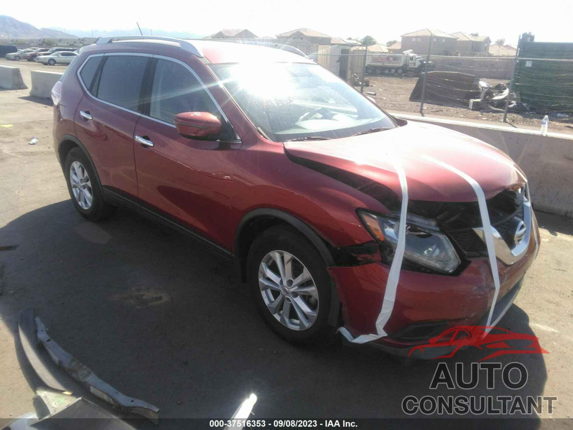 NISSAN ROGUE 2016 - KNMAT2MT5GP709486