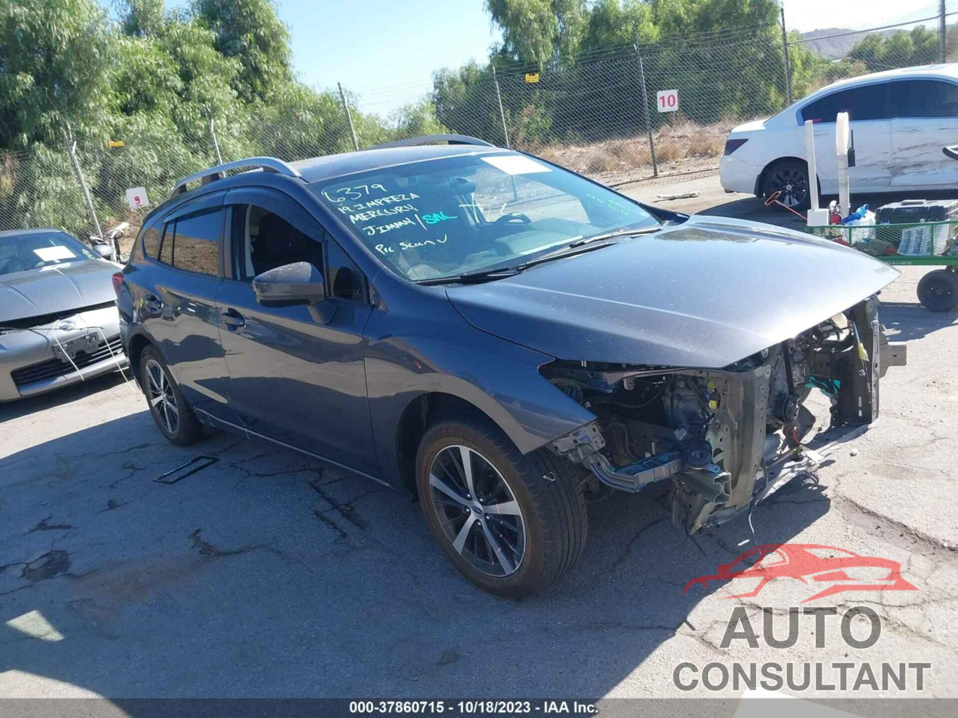 SUBARU IMPREZA 2019 - 4S3GTAD61K3705241