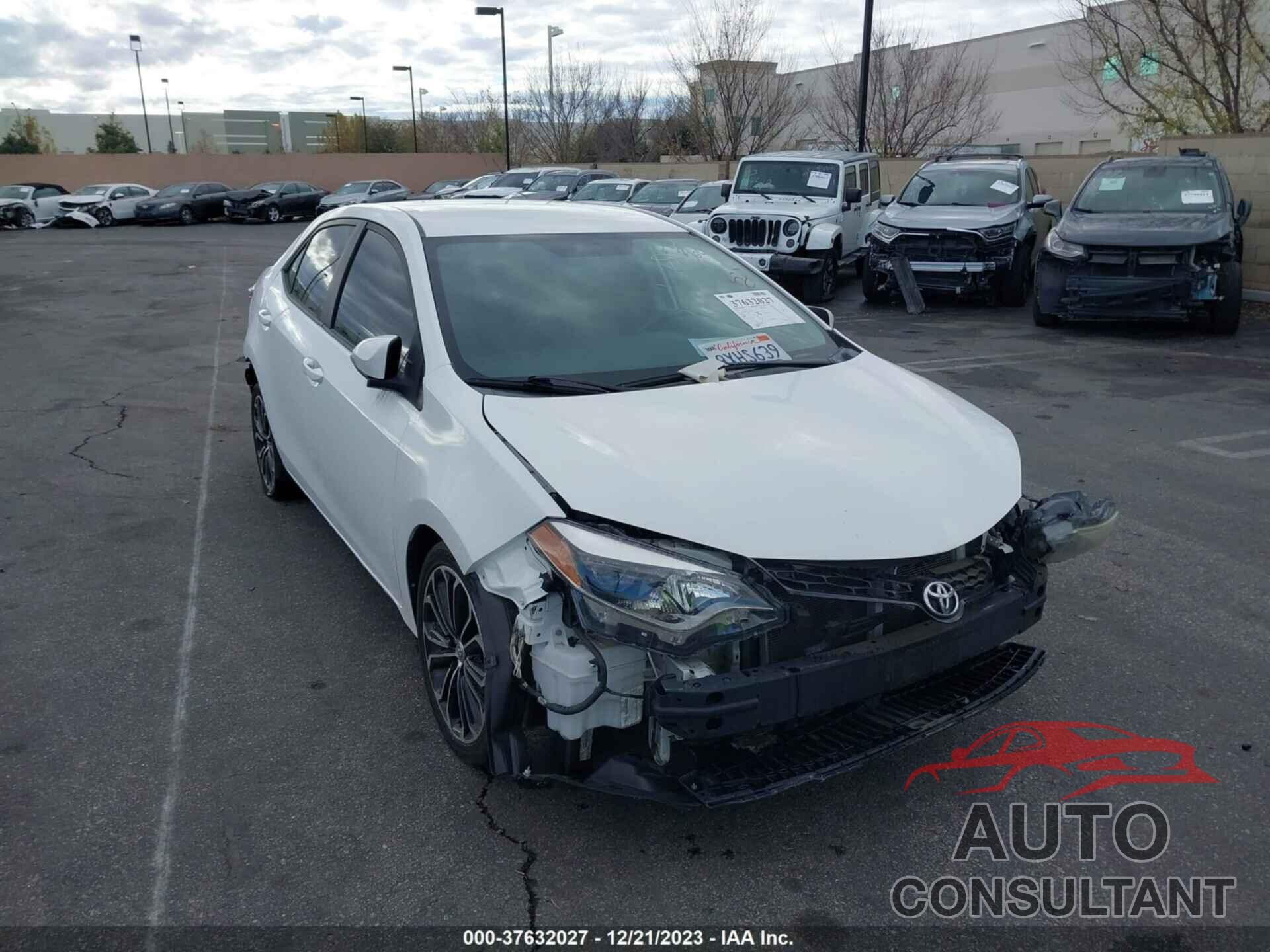 TOYOTA COROLLA 2016 - 5YFBURHEXGP423525