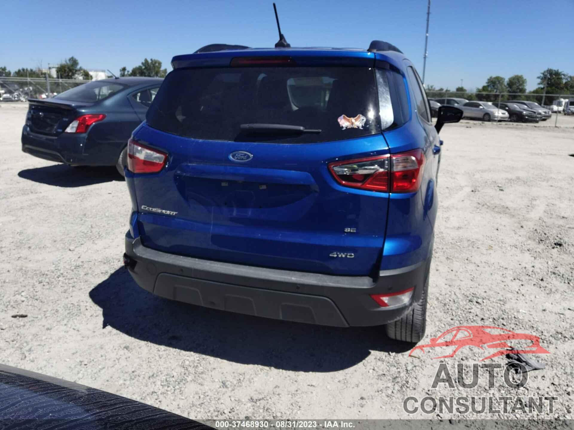 FORD ECOSPORT 2020 - MAJ6S3GL8LC388061