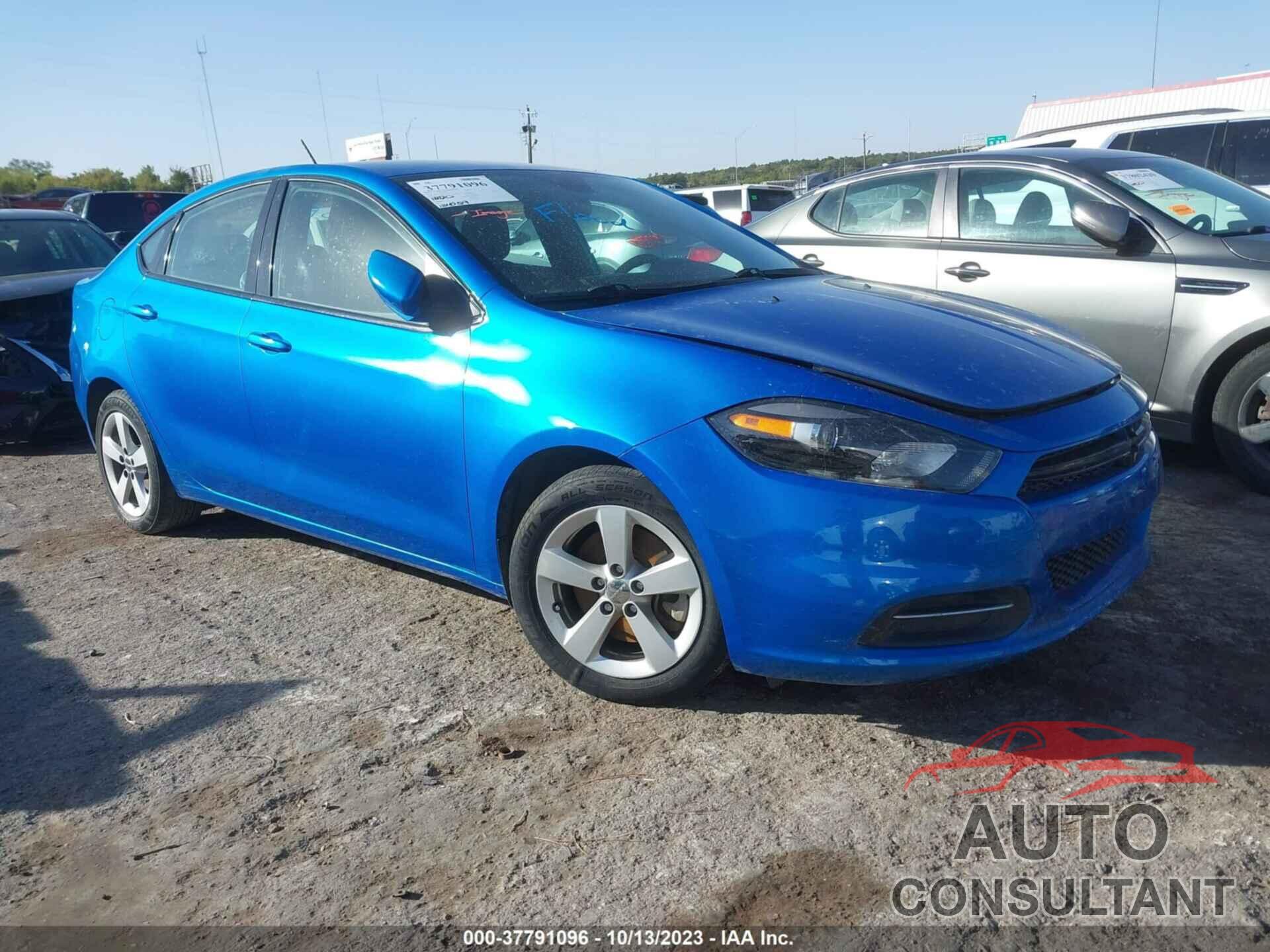 DODGE DART 2015 - 1C3CDFBBXFD351491