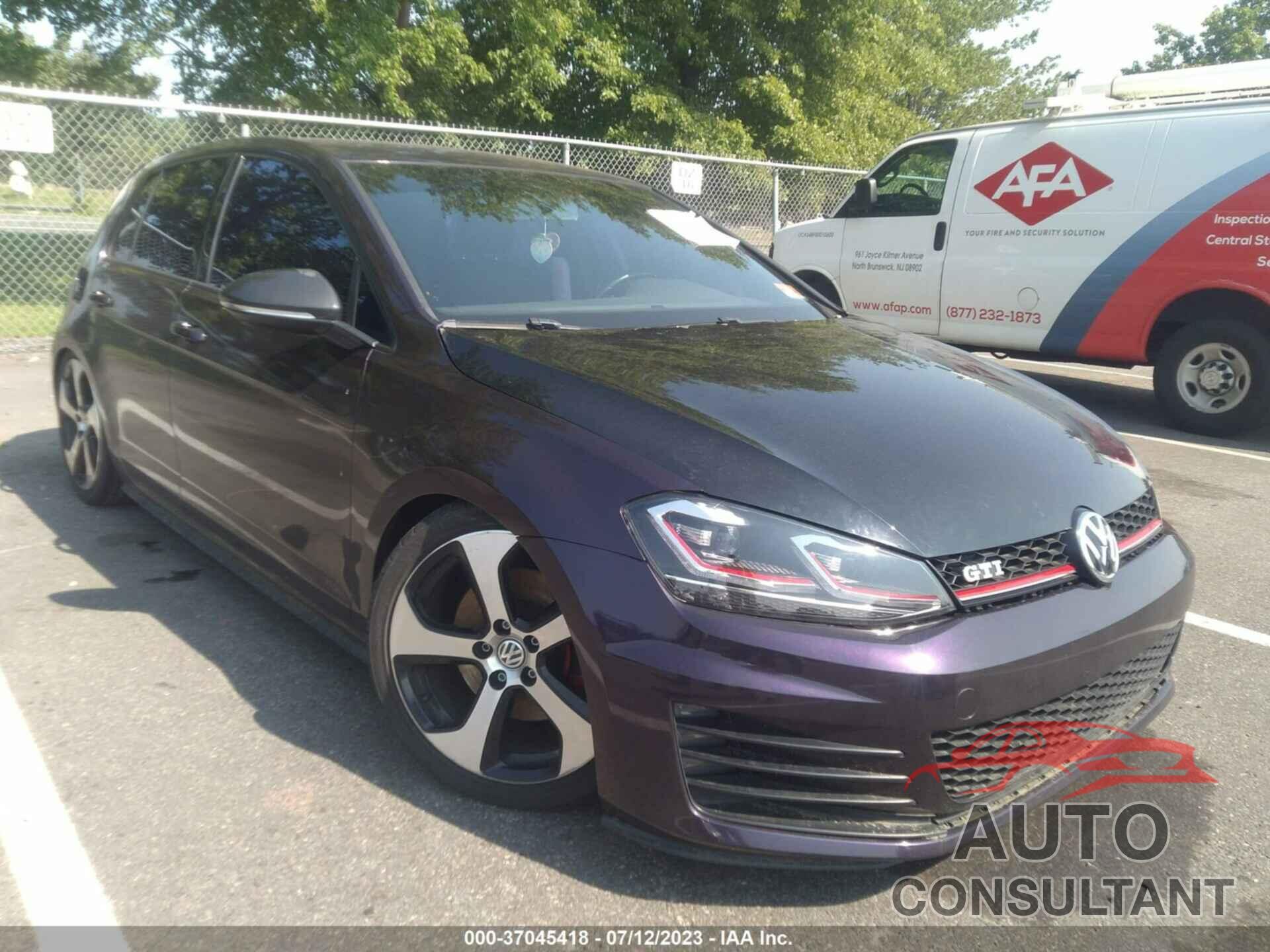 VOLKSWAGEN GOLF GTI 2016 - 3VW5T7AU0GM064793