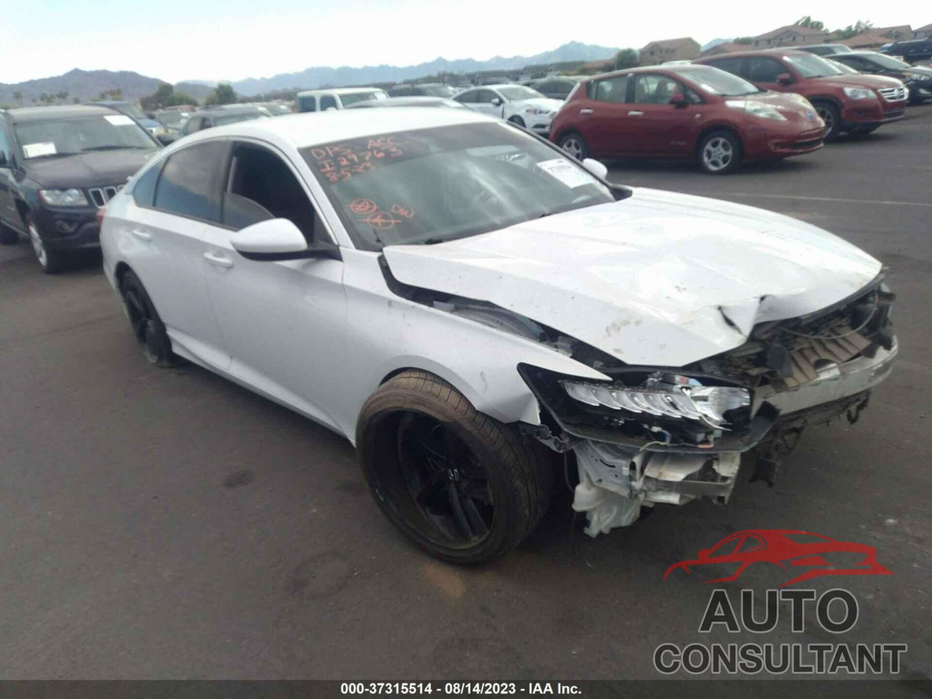 HONDA ACCORD 2018 - 1HGCV1F37JA164557