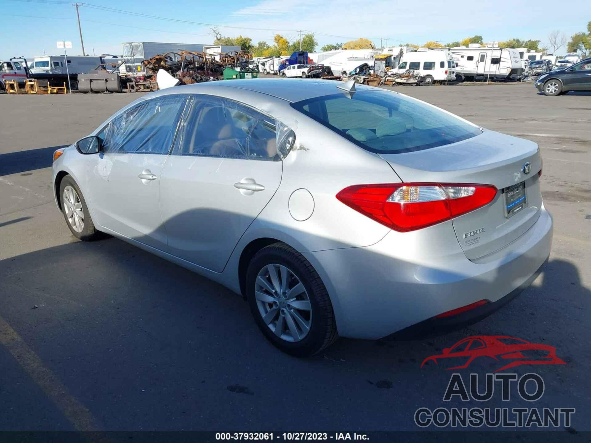 KIA FORTE 2016 - KNAFX4A64G5503444