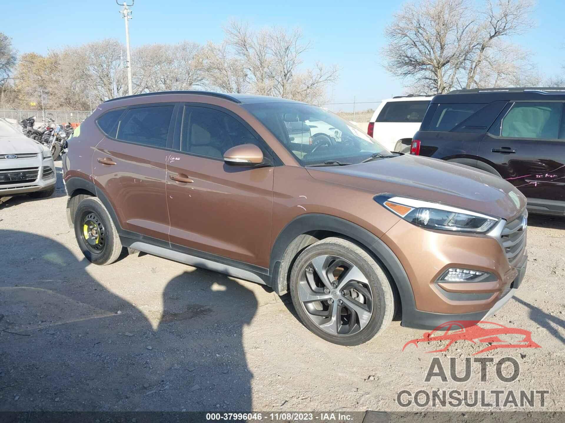 HYUNDAI TUCSON 2017 - KM8J3CA29HU551735