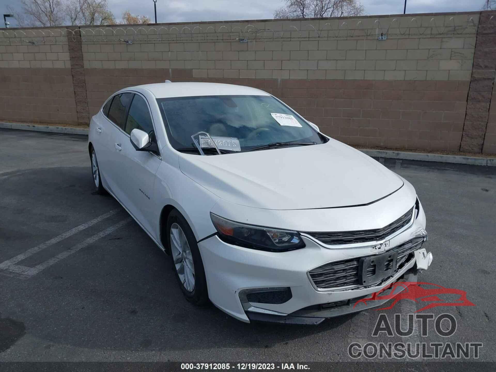 CHEVROLET MALIBU 2016 - 1G1ZE5ST4GF206810