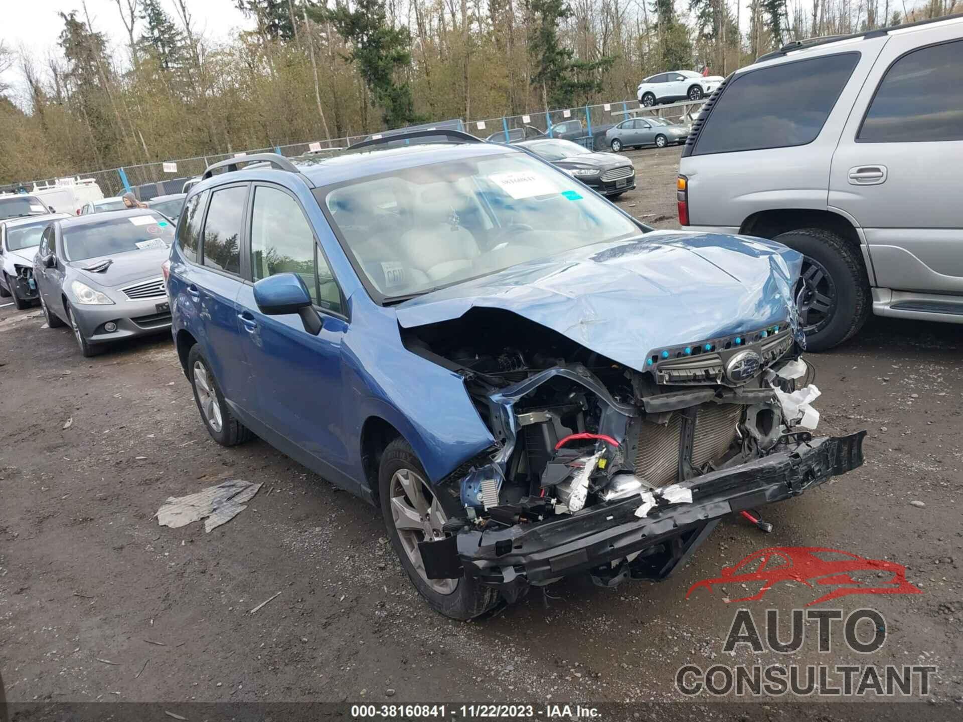 SUBARU FORESTER 2015 - JF2SJADC2FH838302