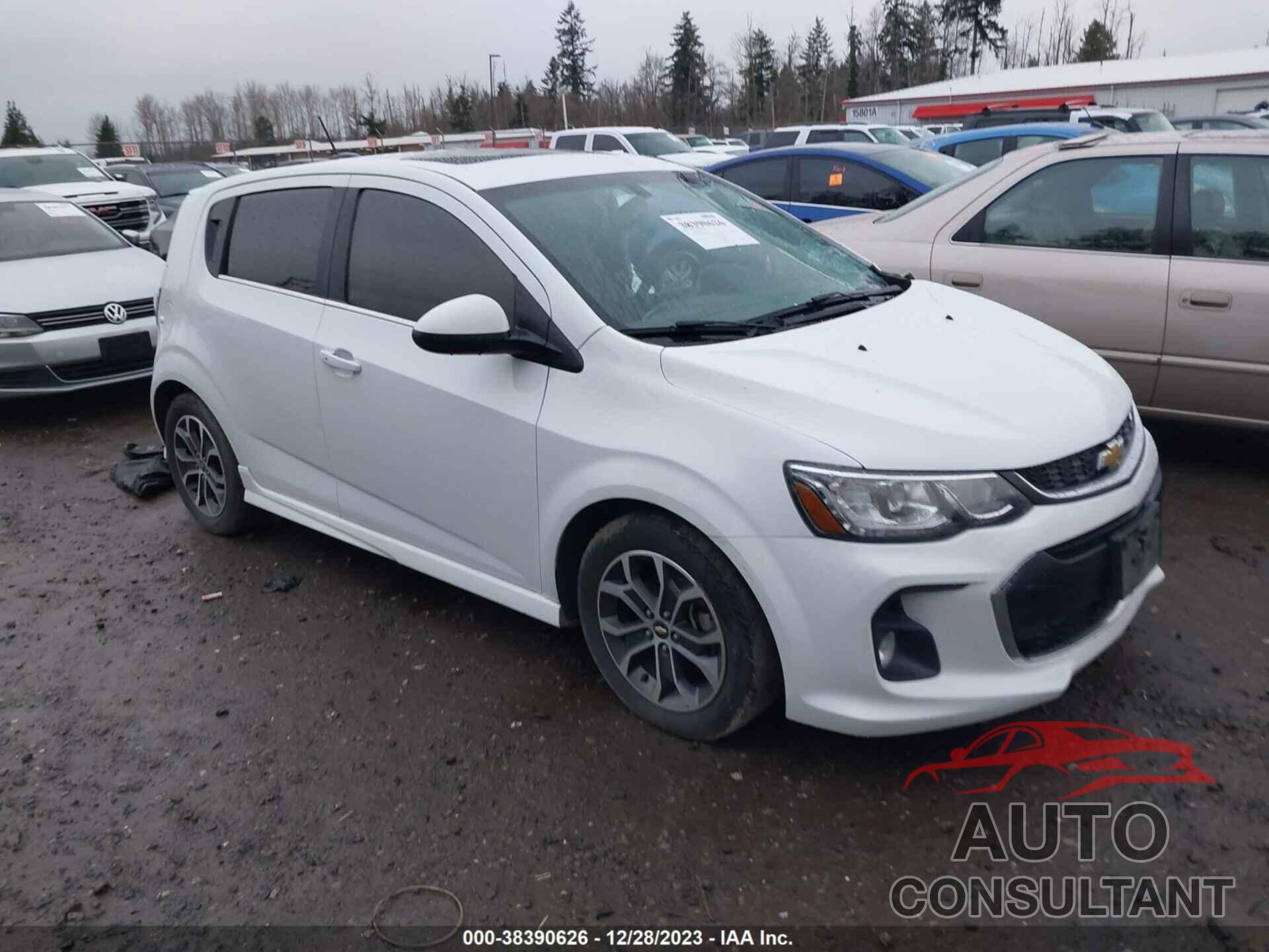 CHEVROLET SONIC 2017 - 1G1JD6SB7H4138268