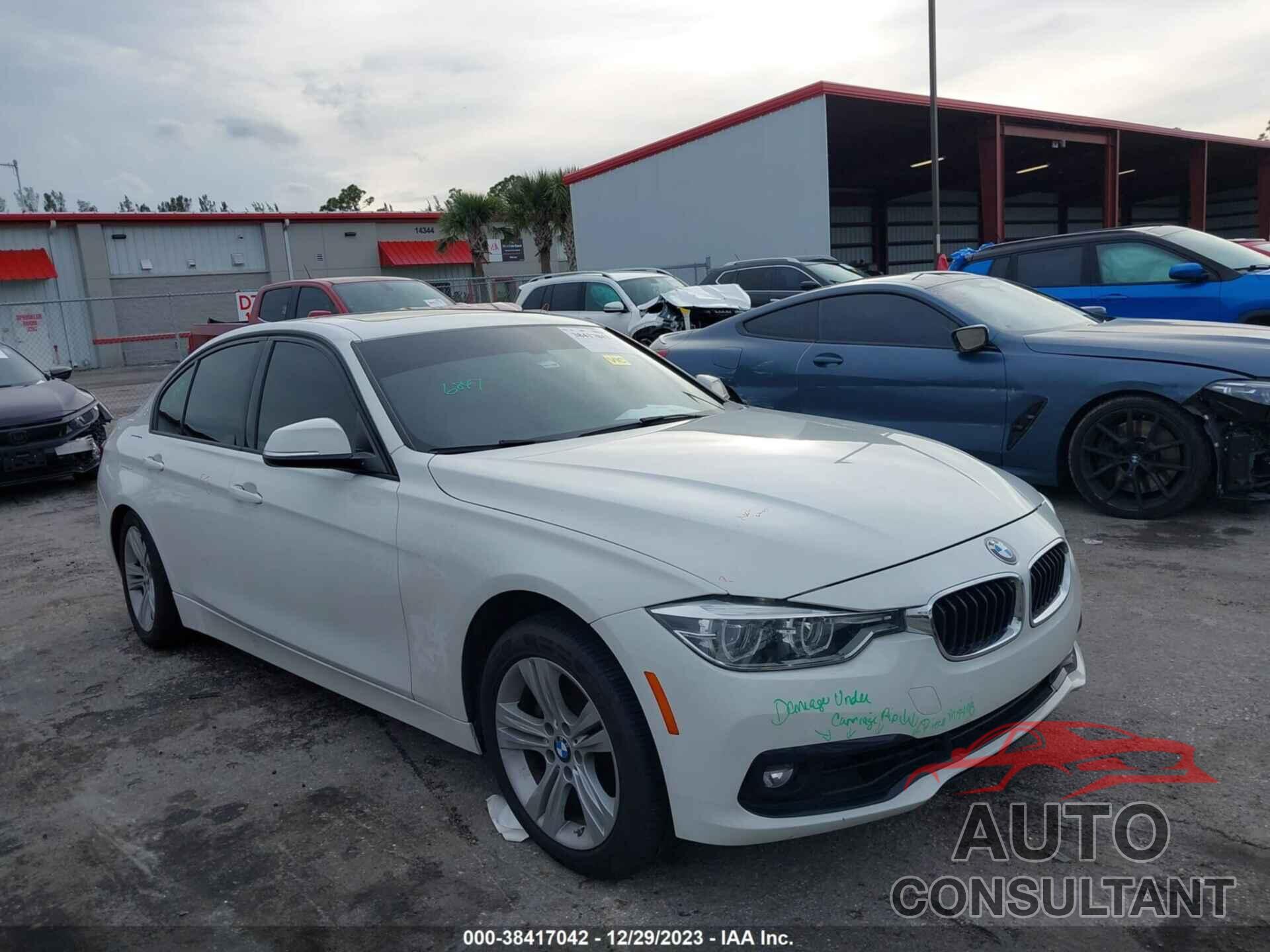 BMW 328I 2016 - WBA8E9C53GK648332