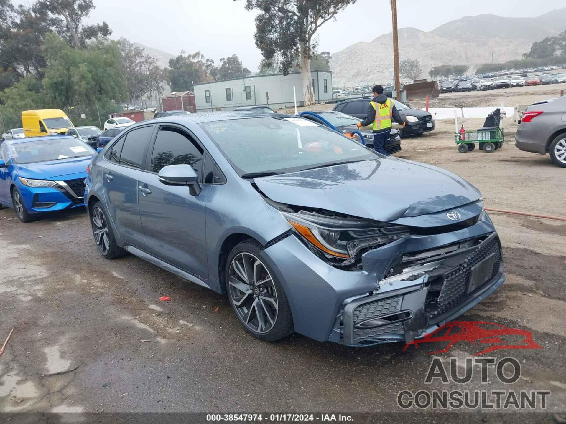 TOYOTA COROLLA 2021 - JTDS4MCE7MJ076567